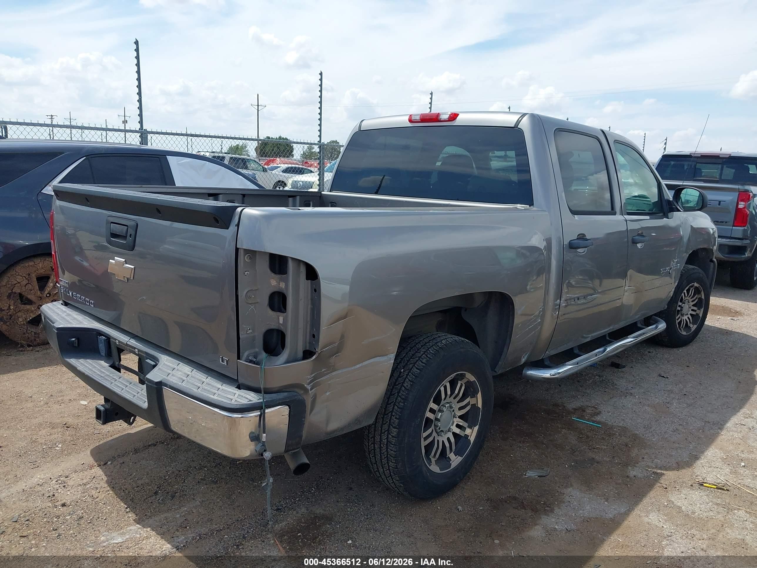2009 Chevrolet Silverado 1500 Lt Gray vin: 3GCEC23079G127339