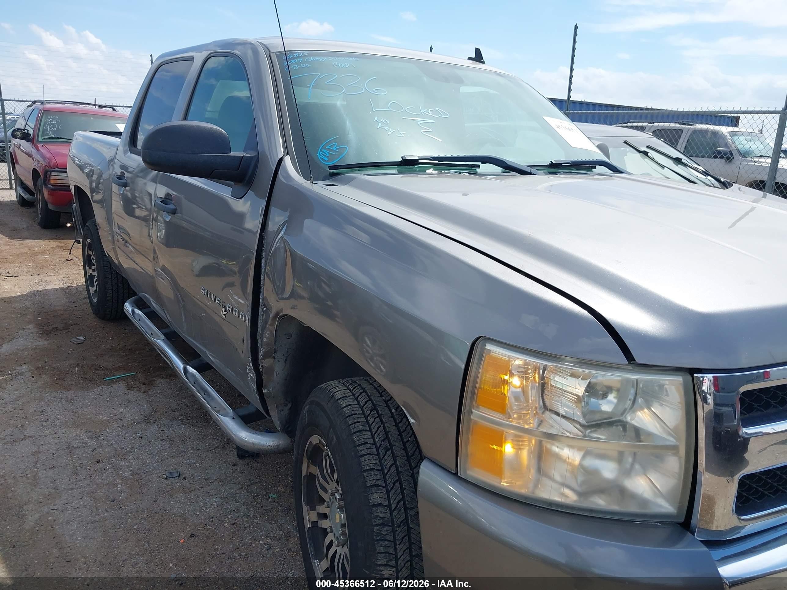 2009 Chevrolet Silverado 1500 Lt Gray vin: 3GCEC23079G127339