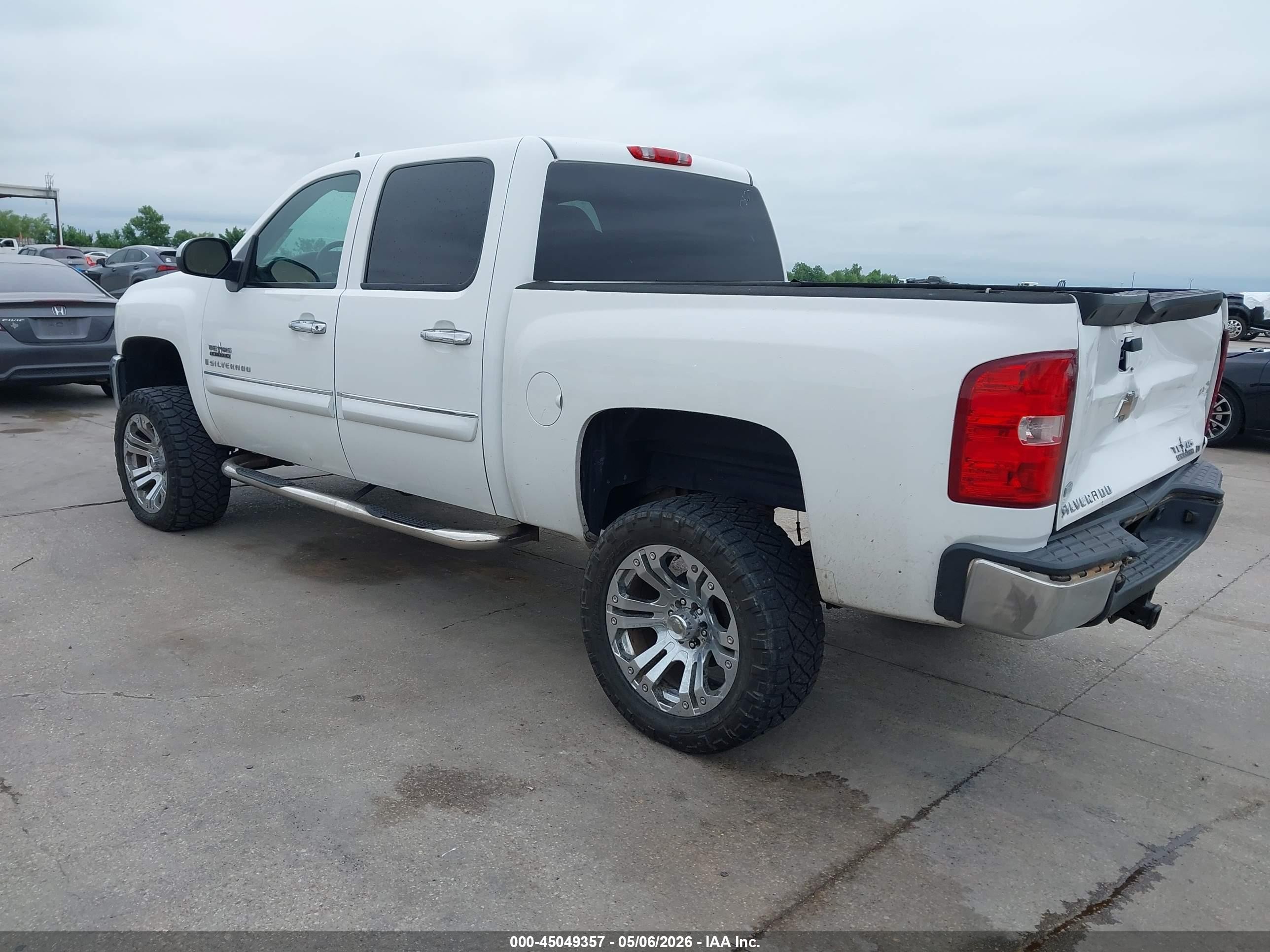 2009 Chevrolet Silverado 1500 Lt White vin: 3GCEC23079G271456
