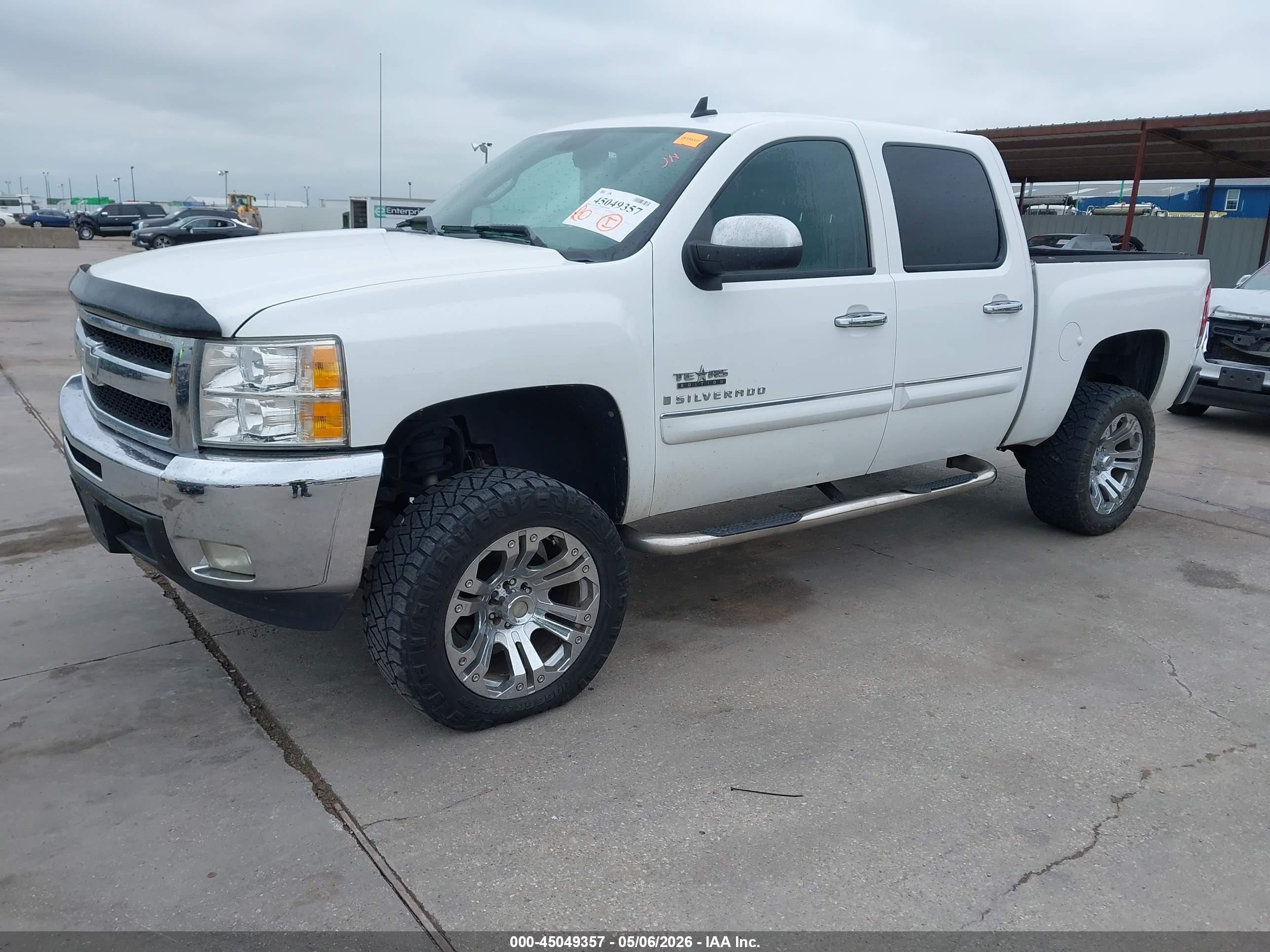 2009 Chevrolet Silverado 1500 Lt White vin: 3GCEC23079G271456