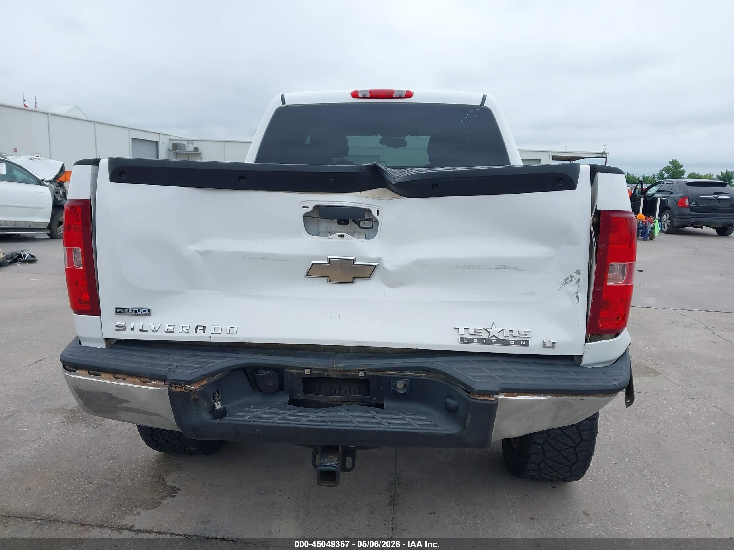 2009 Chevrolet Silverado 1500 Lt White vin: 3GCEC23079G271456