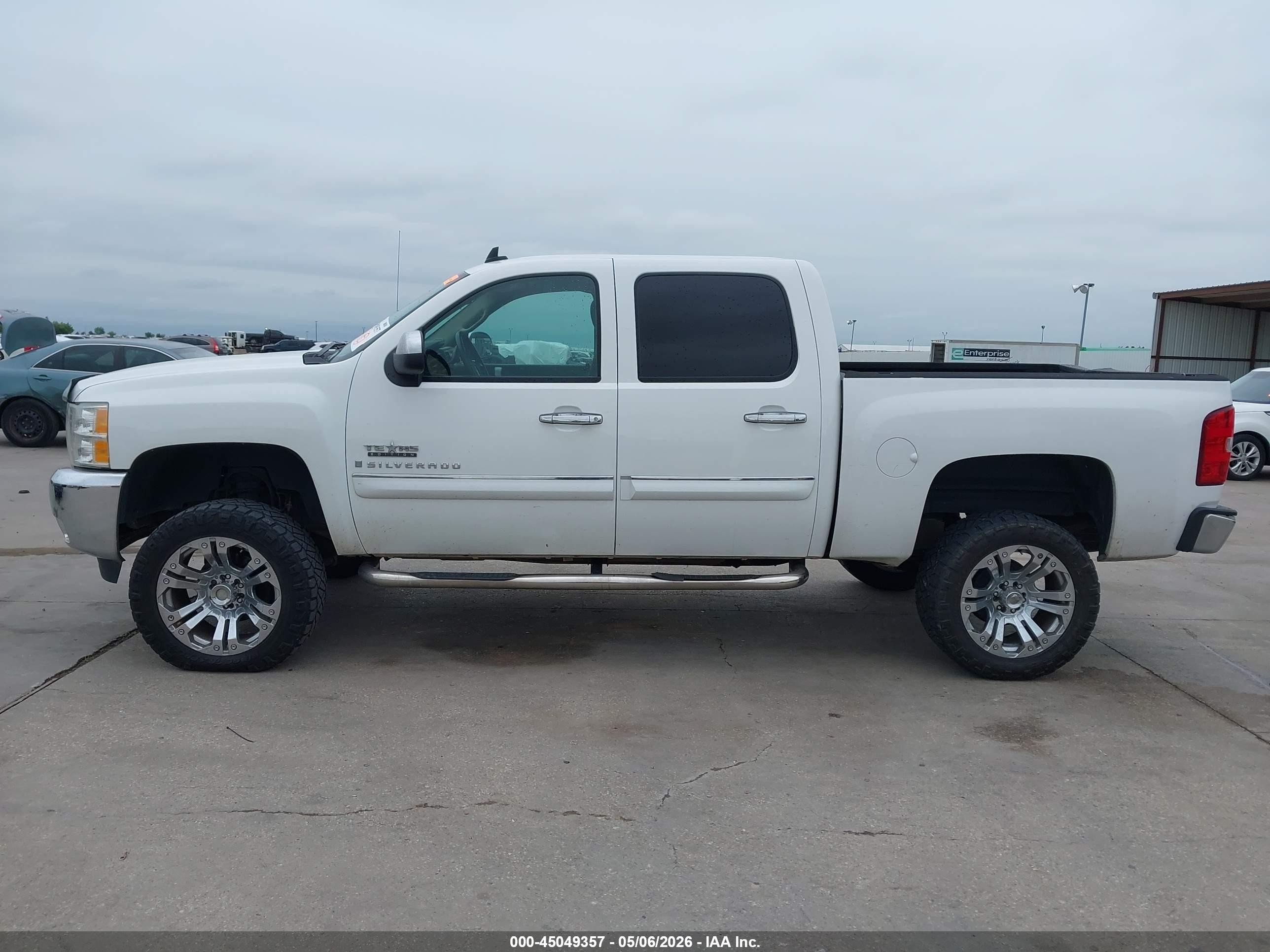 2009 Chevrolet Silverado 1500 Lt White vin: 3GCEC23079G271456