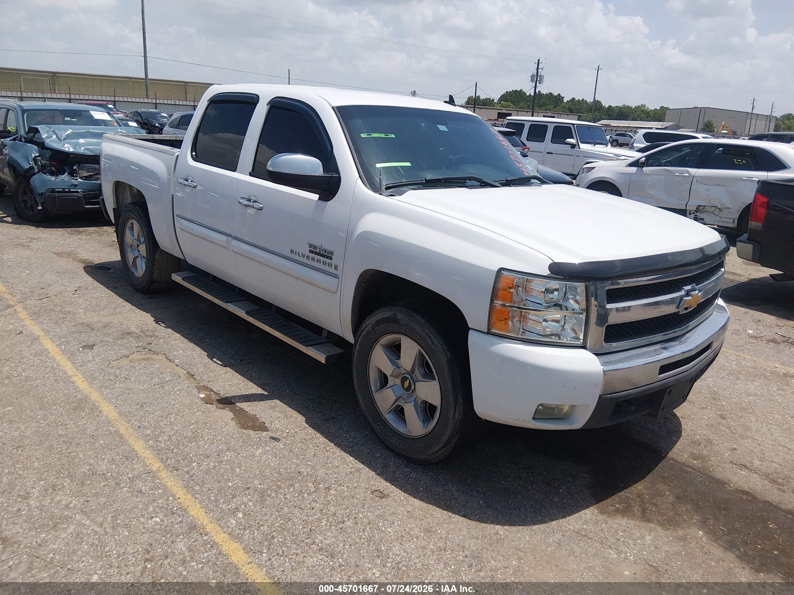 2009 Chevrolet Silverado 1500 Lt White vin: 3GCEC23089G166862