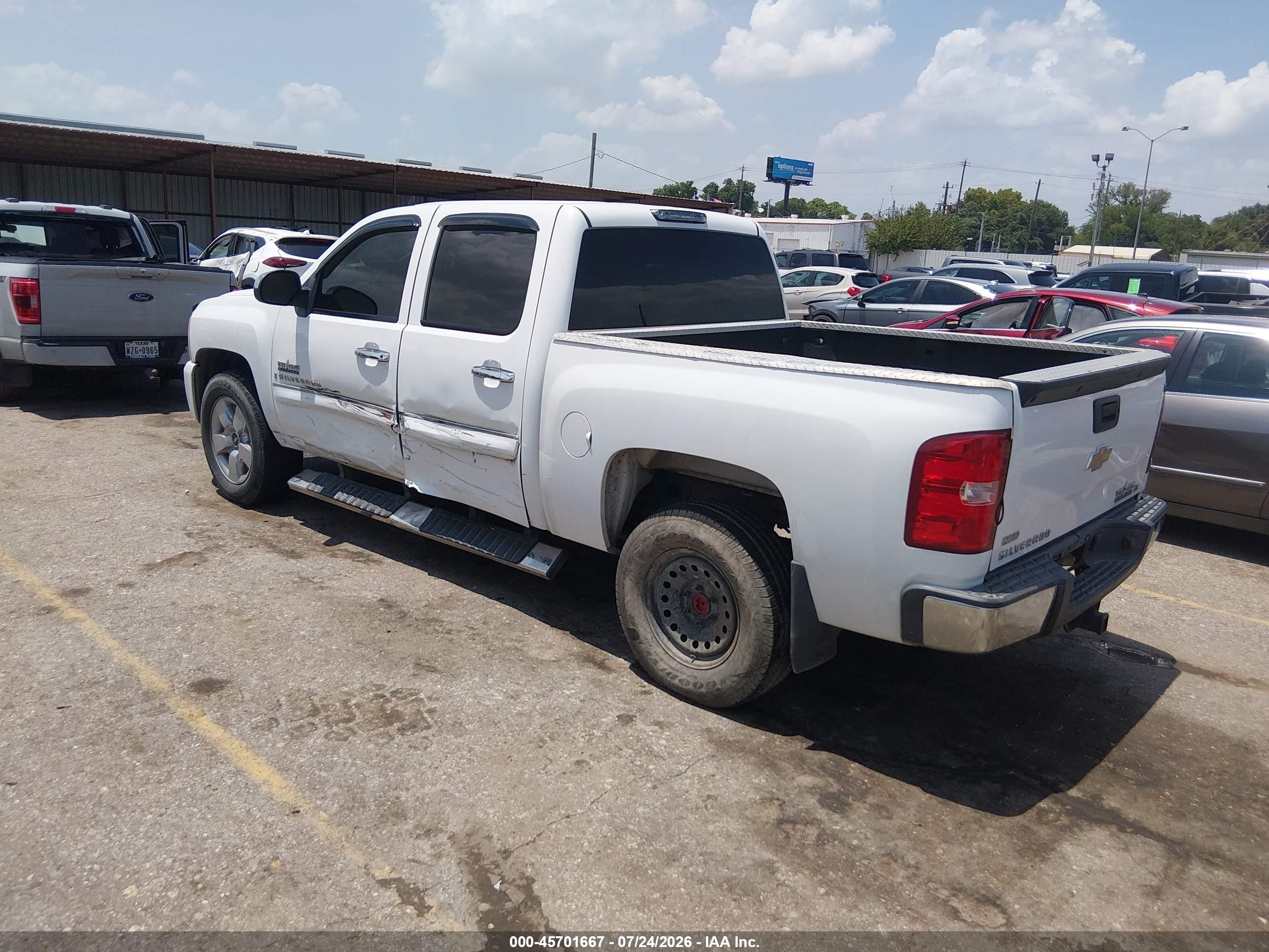 2009 Chevrolet Silverado 1500 Lt White vin: 3GCEC23089G166862