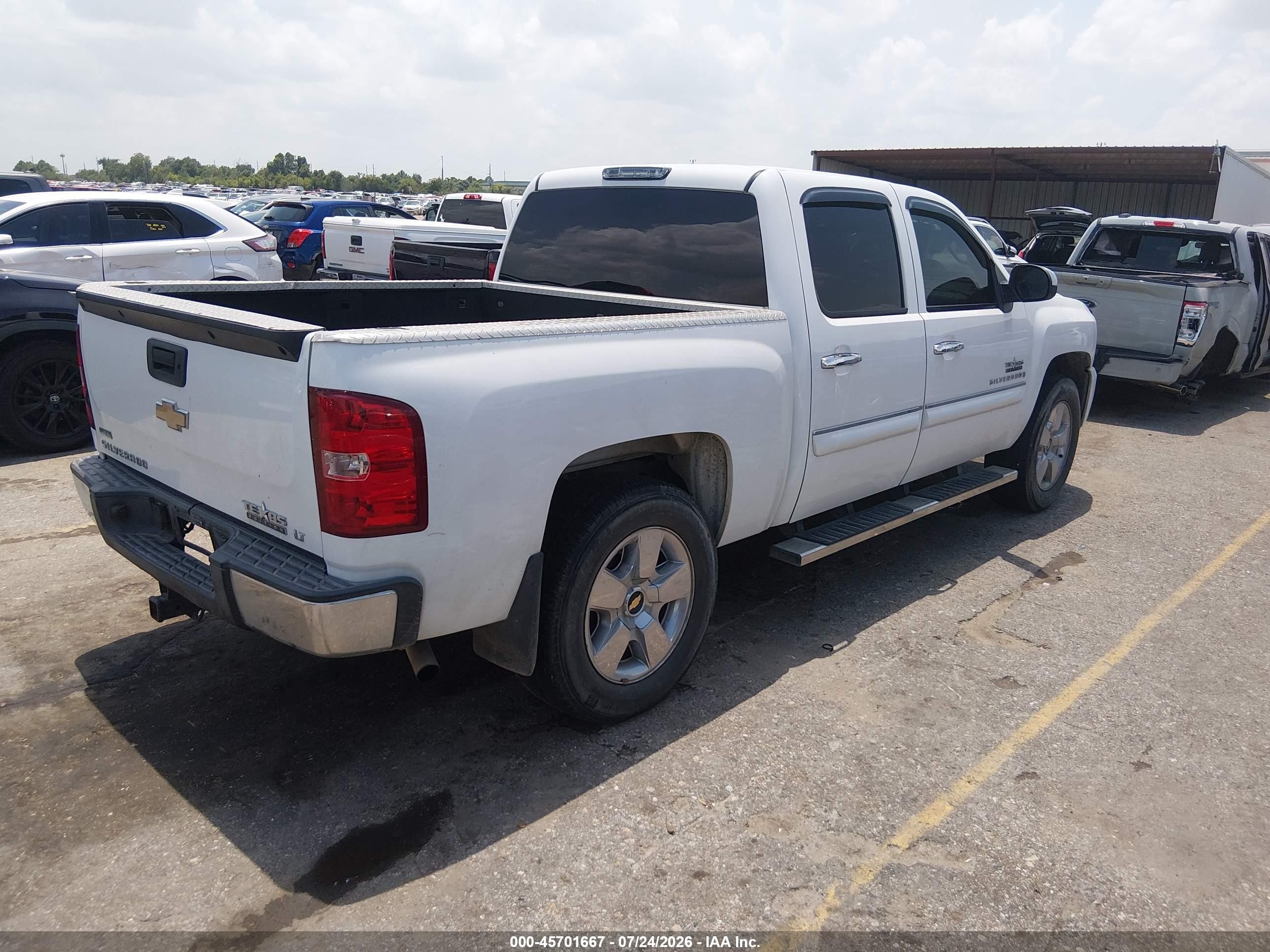 2009 Chevrolet Silverado 1500 Lt White vin: 3GCEC23089G166862