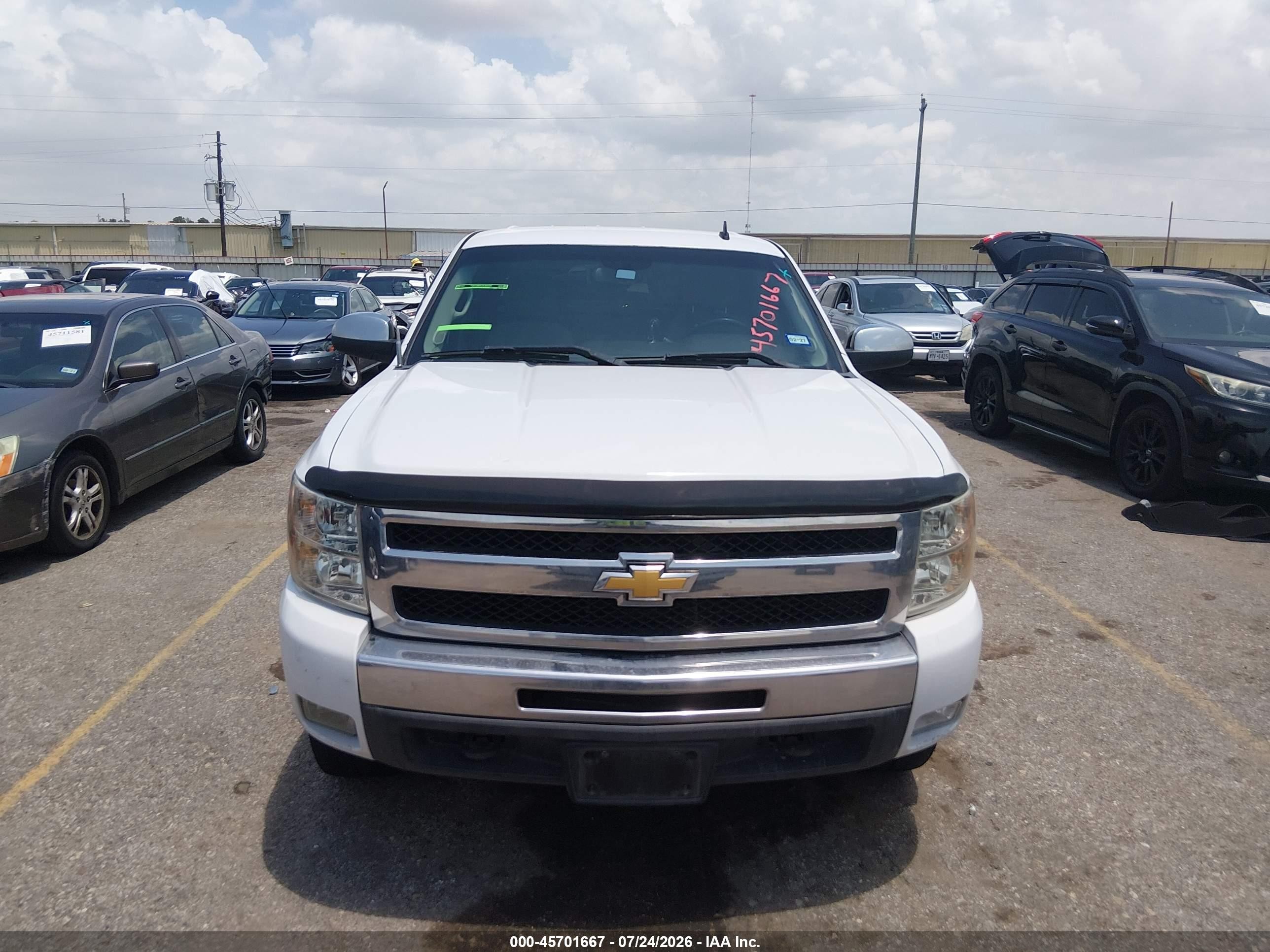 2009 Chevrolet Silverado 1500 Lt White vin: 3GCEC23089G166862