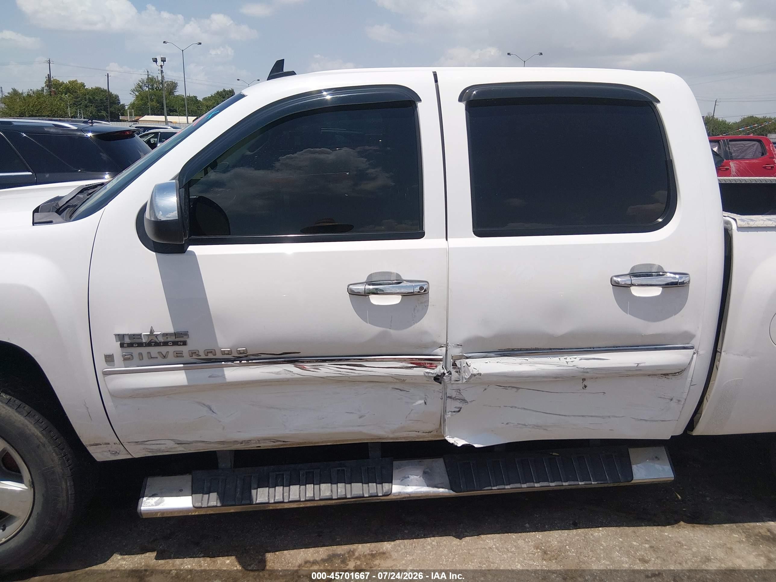 2009 Chevrolet Silverado 1500 Lt White vin: 3GCEC23089G166862