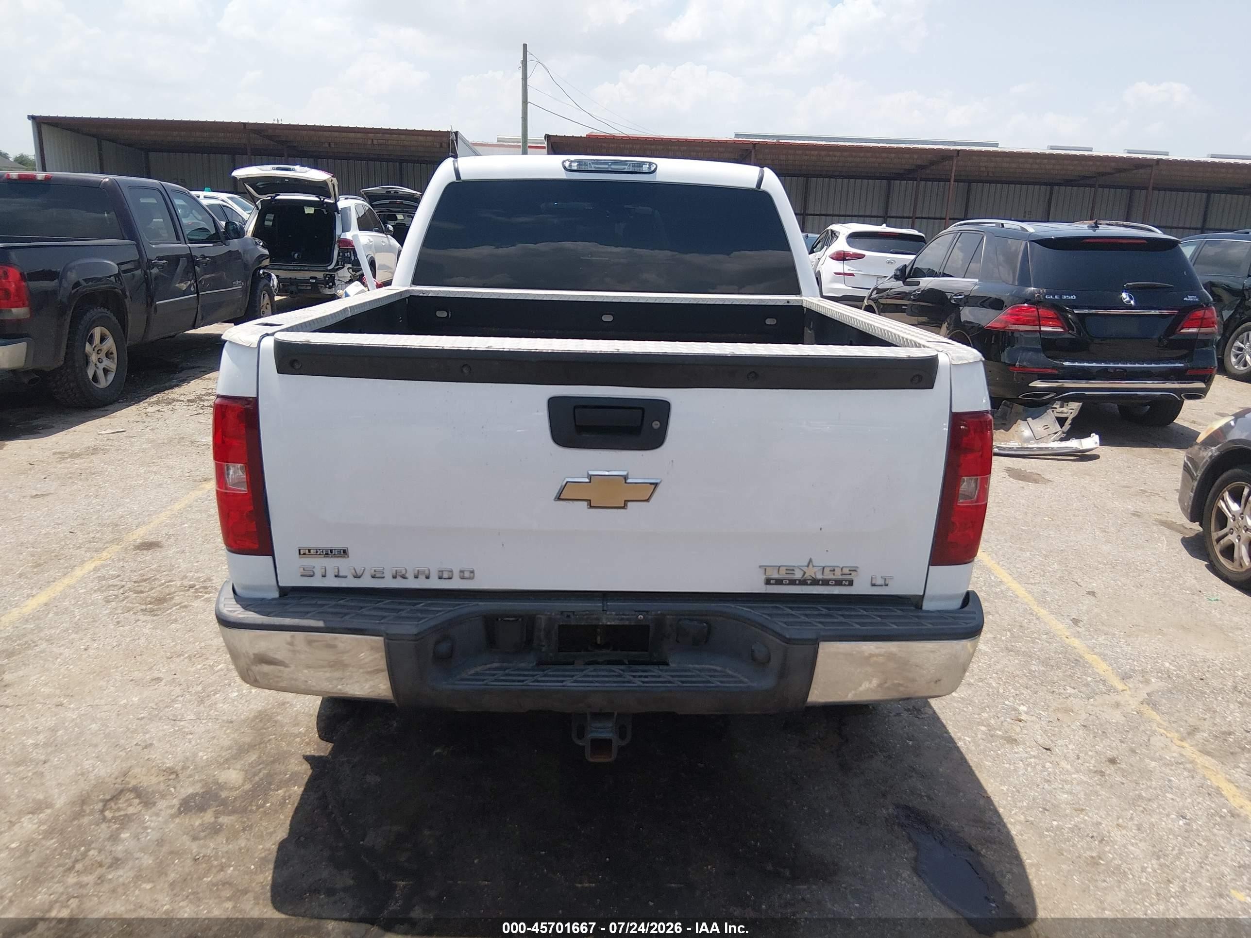 2009 Chevrolet Silverado 1500 Lt White vin: 3GCEC23089G166862