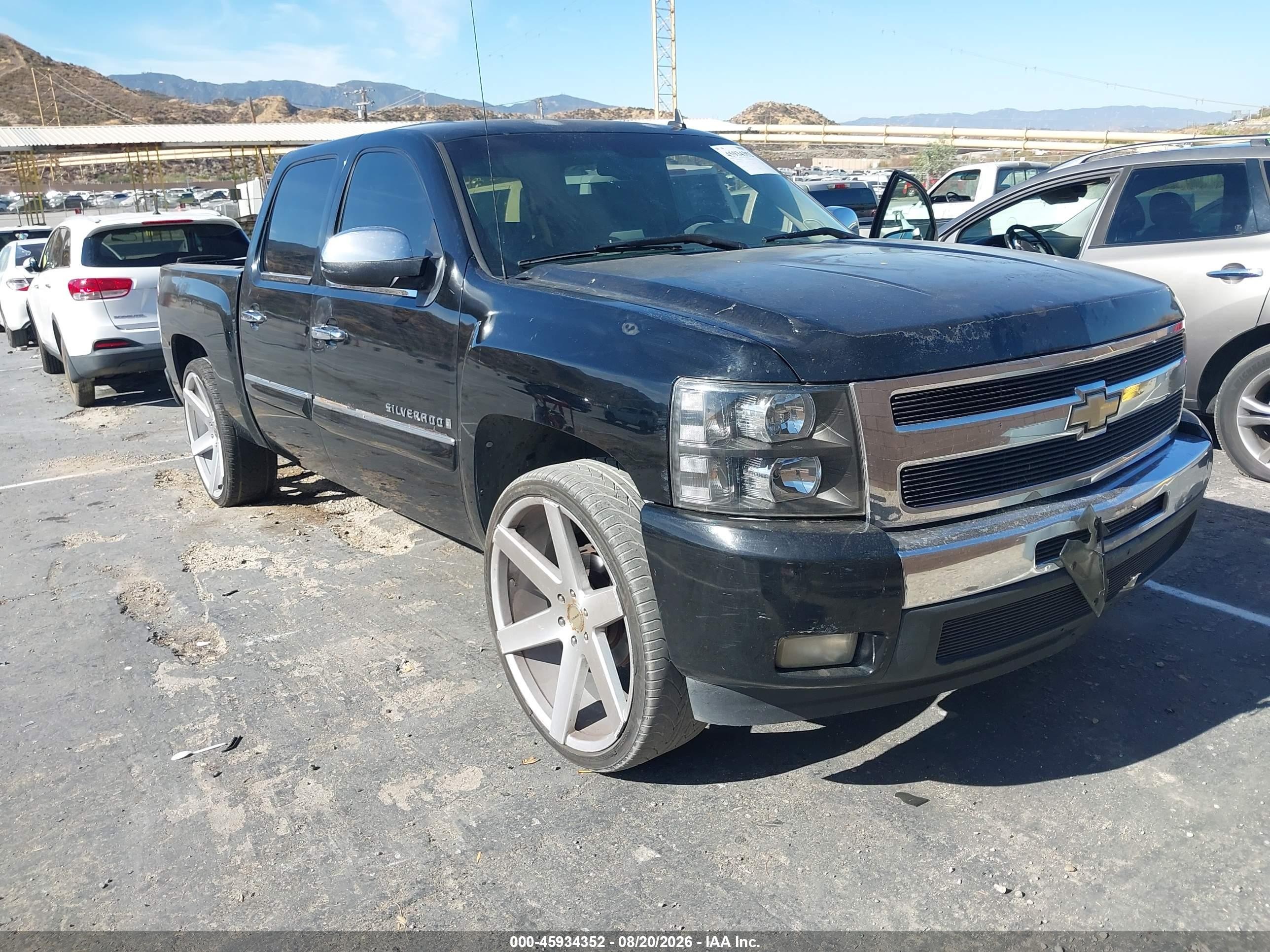 2009 Chevrolet Silverado 1500 Lt Черный vin: 3GCEC23089G270171