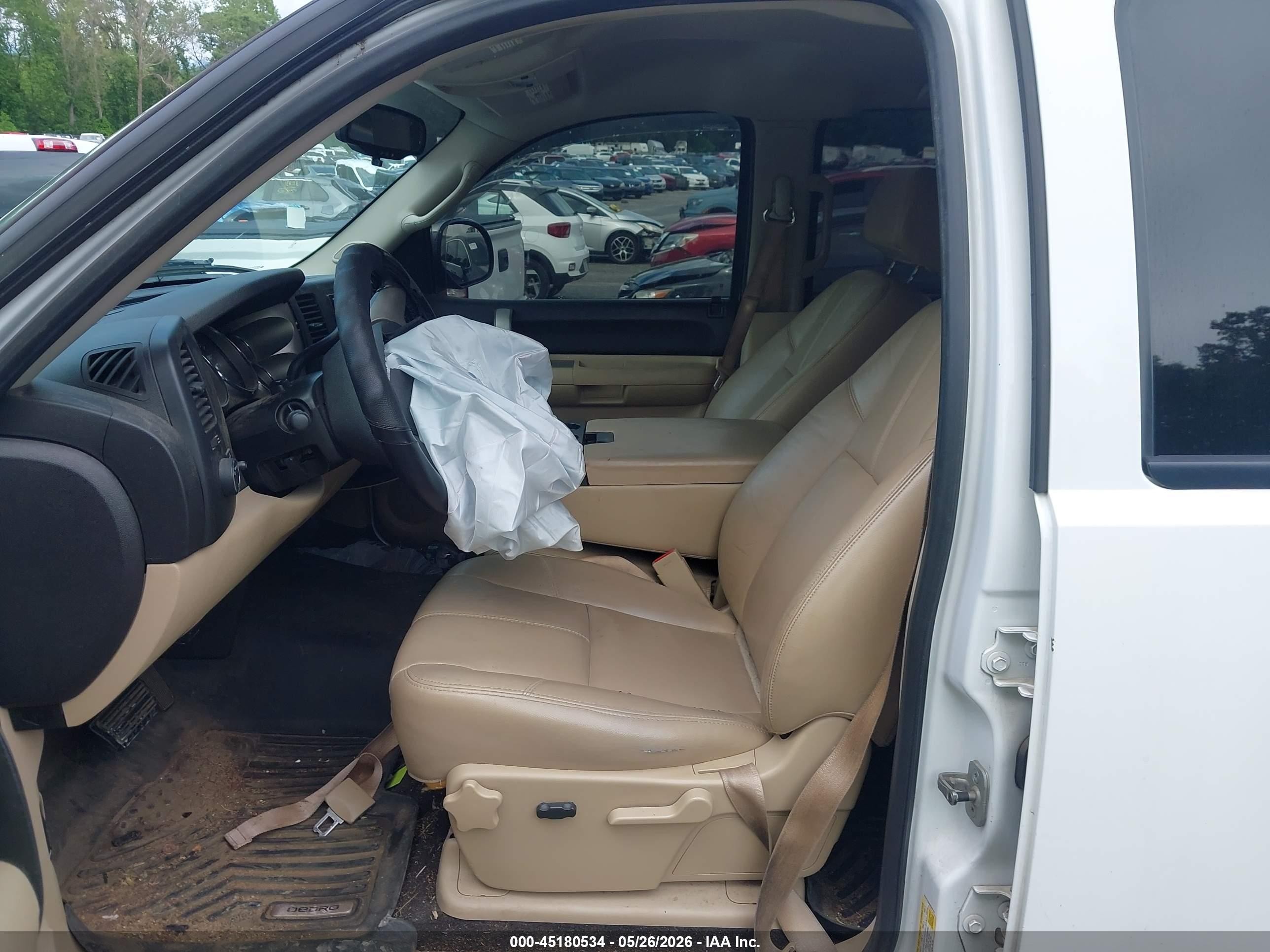 2009 Chevrolet Silverado 1500 Lt White vin: 3GCEC23089G289142
