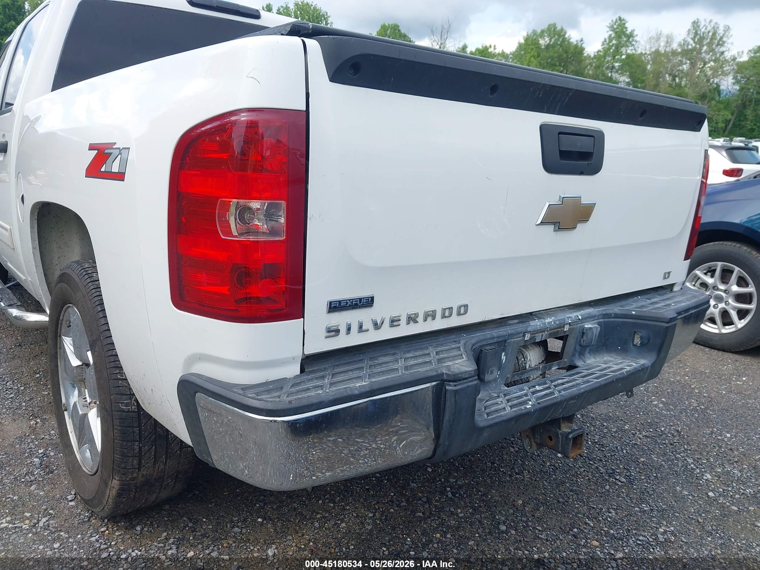 2009 Chevrolet Silverado 1500 Lt White vin: 3GCEC23089G289142