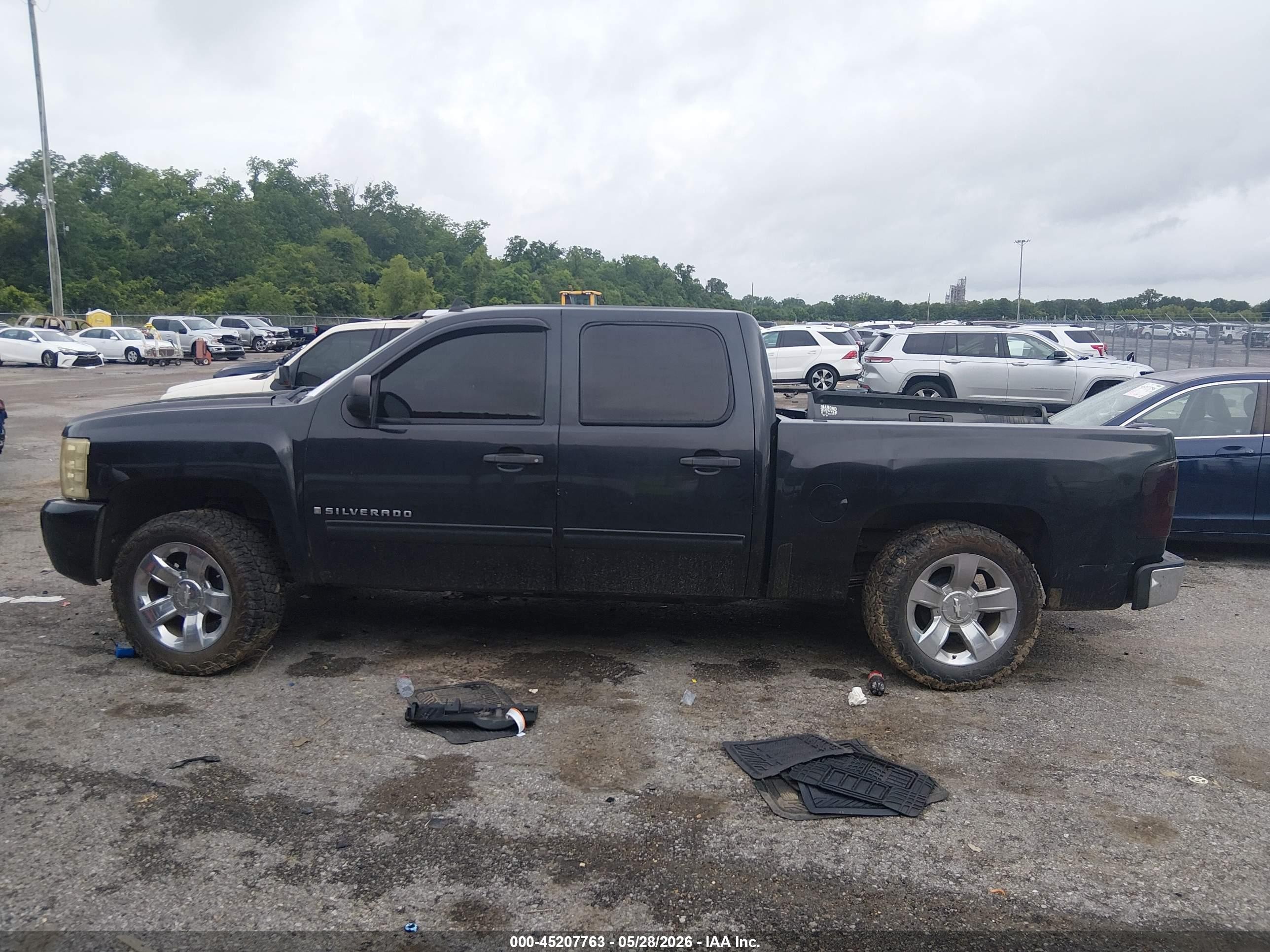 2009 Chevrolet Silverado 1500 Lt Black vin: 3GCEC23099G175280