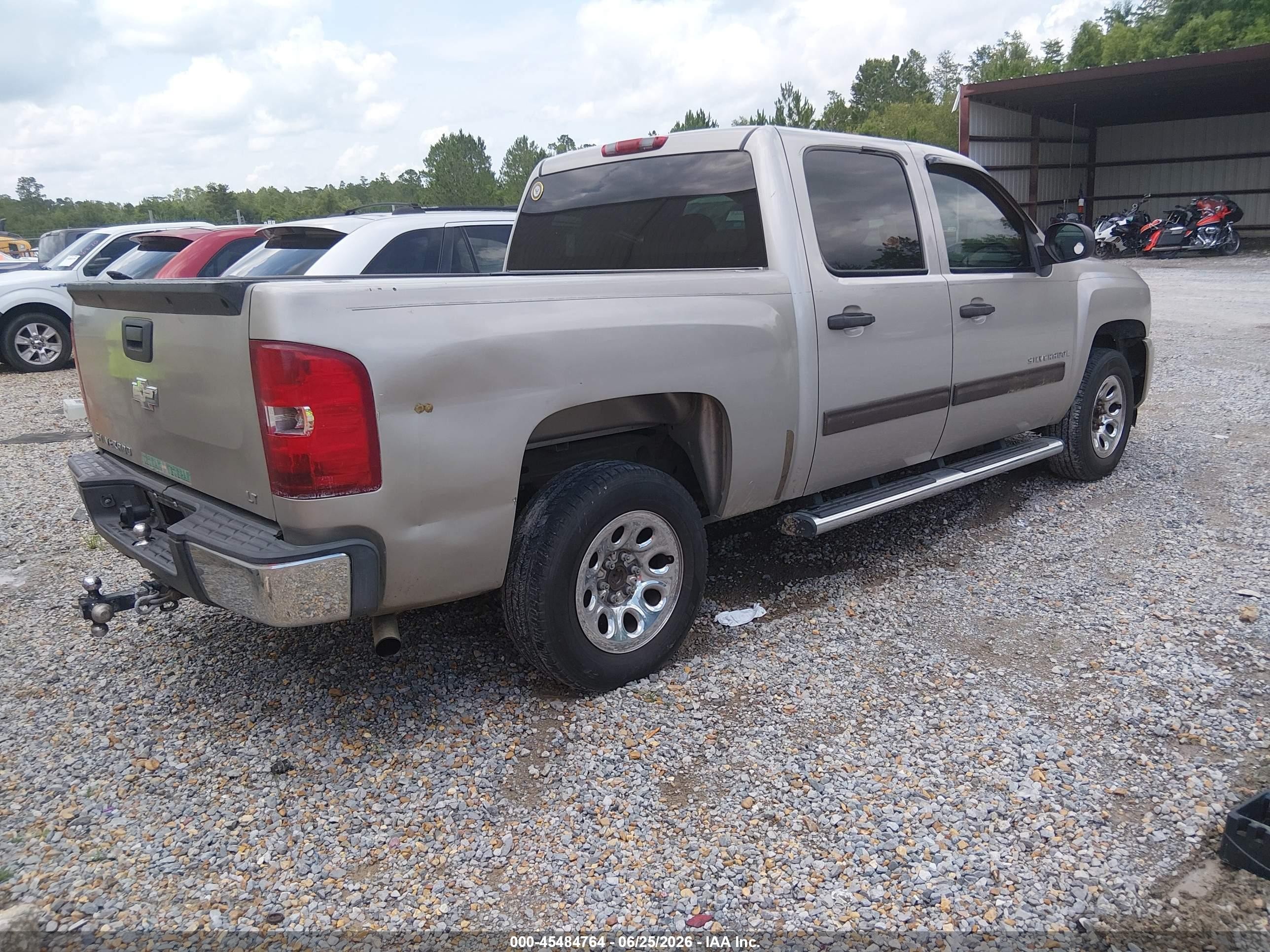 2009 Chevrolet Silverado 1500 Lt Silver vin: 3GCEC23C09G150343