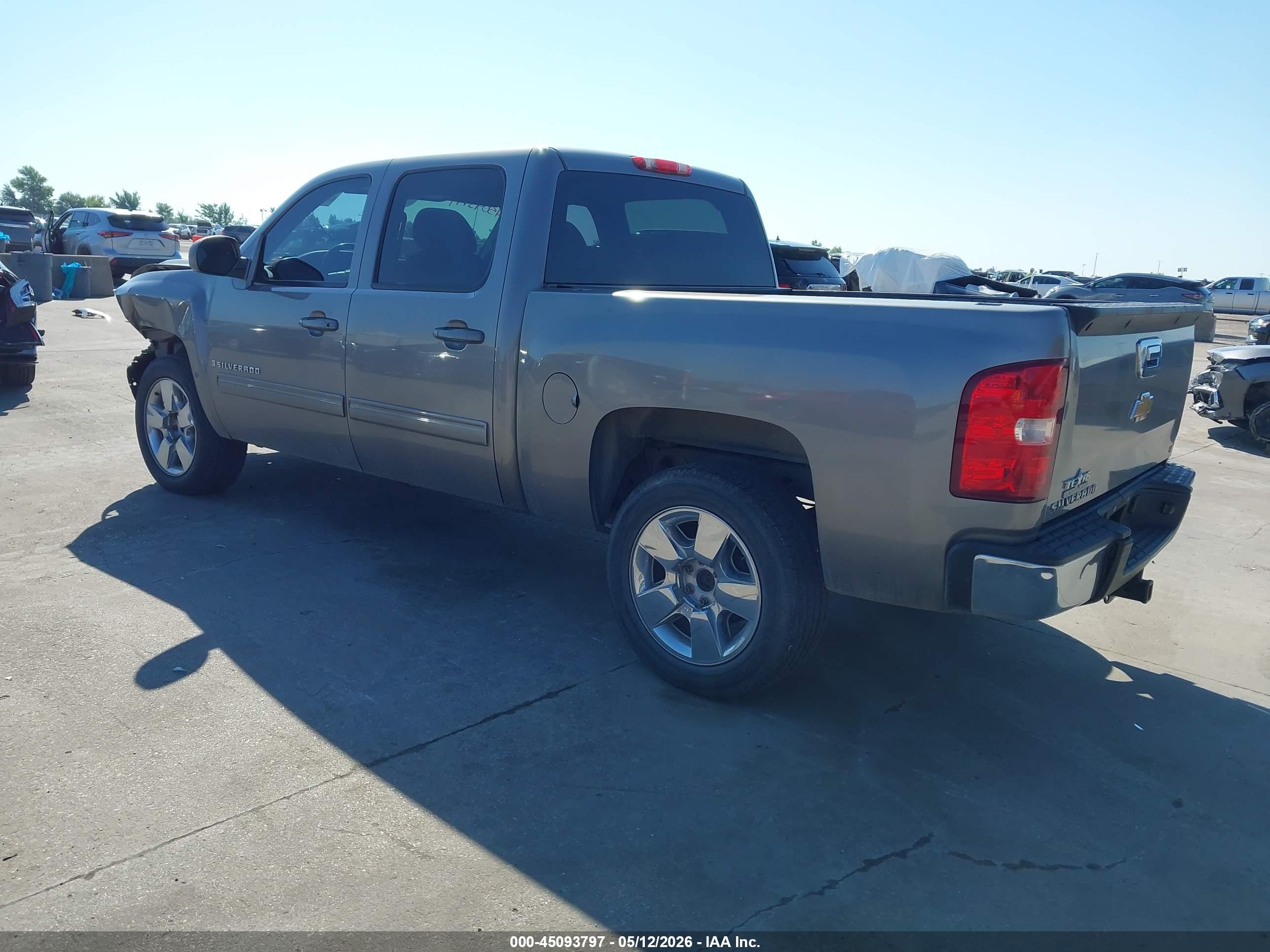 2009 Chevrolet Silverado 1500 Lt Gray vin: 3GCEC23C39G106997