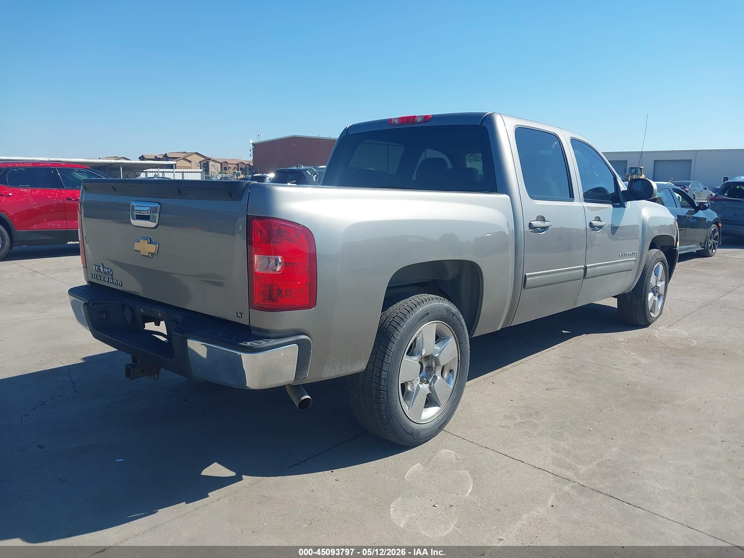 2009 Chevrolet Silverado 1500 Lt Gray vin: 3GCEC23C39G106997