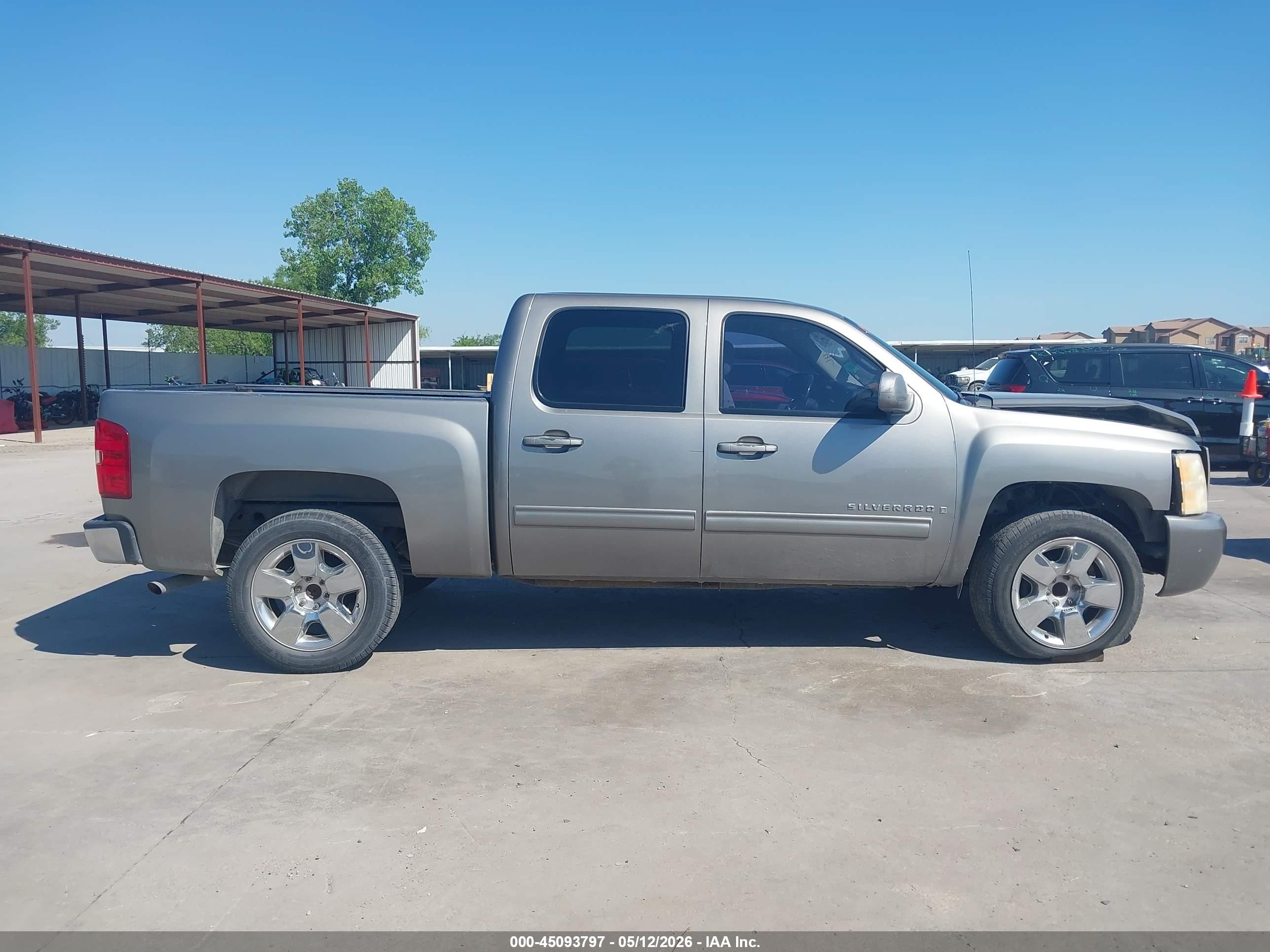 2009 Chevrolet Silverado 1500 Lt Gray vin: 3GCEC23C39G106997