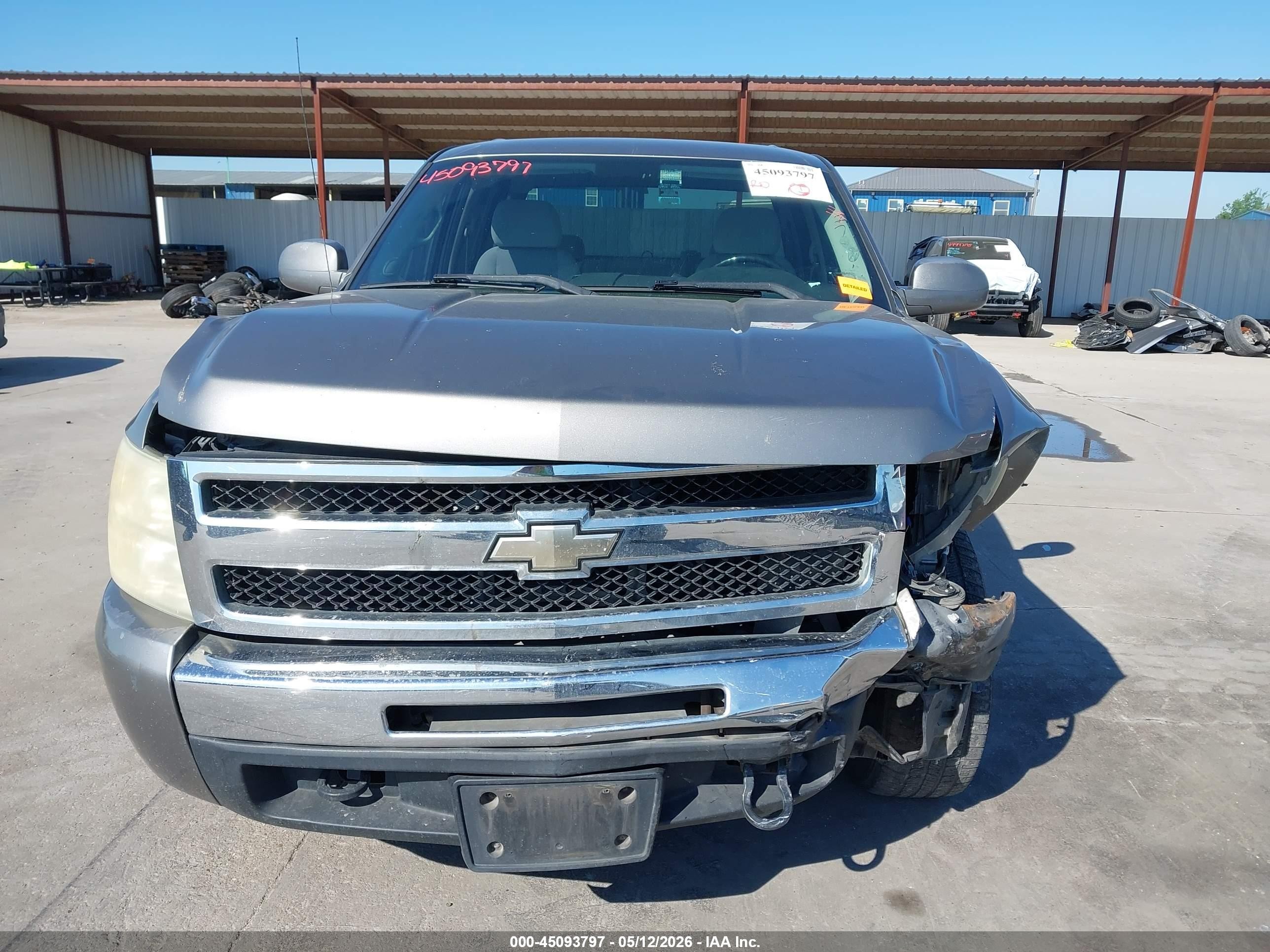 2009 Chevrolet Silverado 1500 Lt Gray vin: 3GCEC23C39G106997