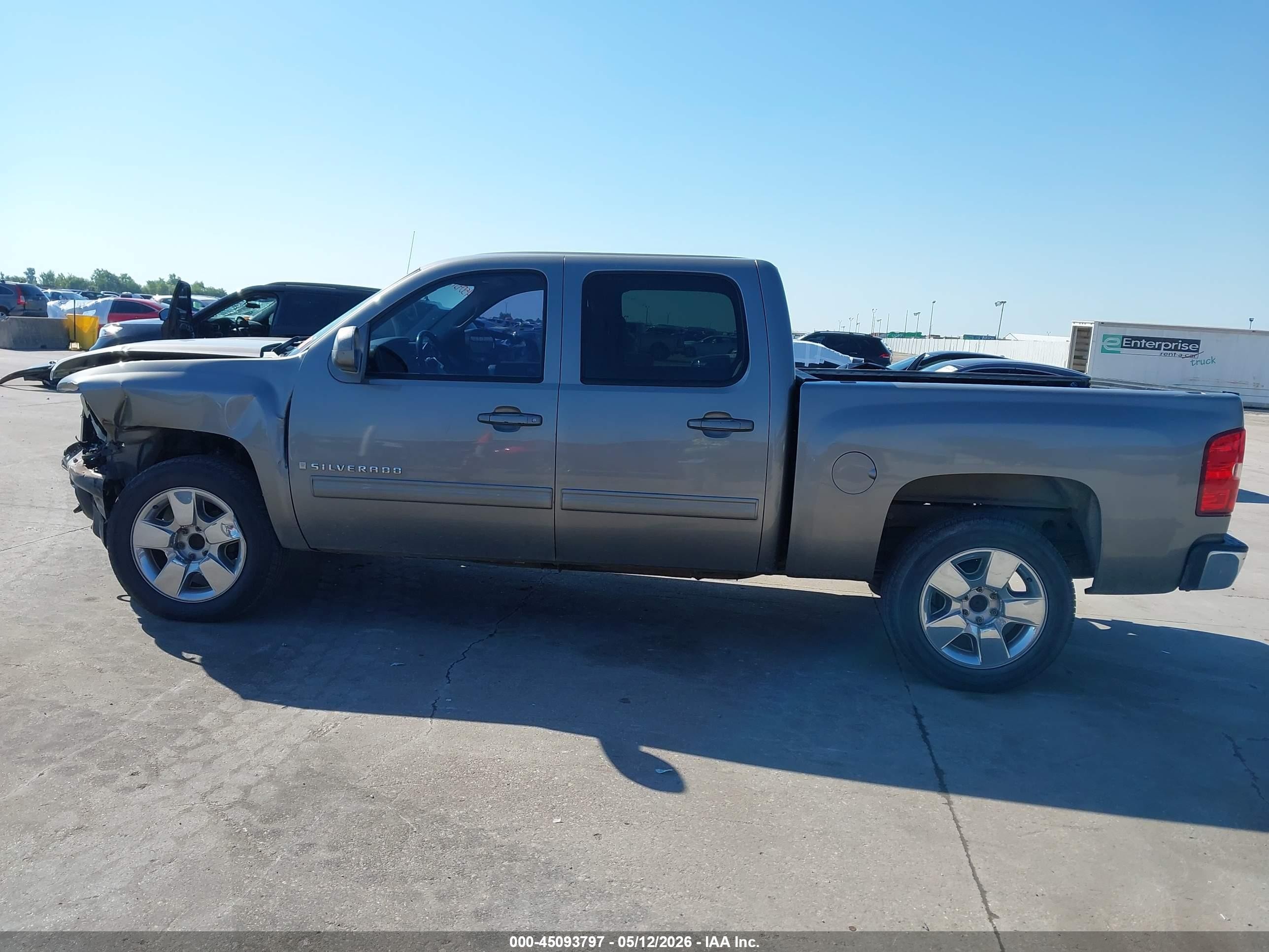 2009 Chevrolet Silverado 1500 Lt Gray vin: 3GCEC23C39G106997