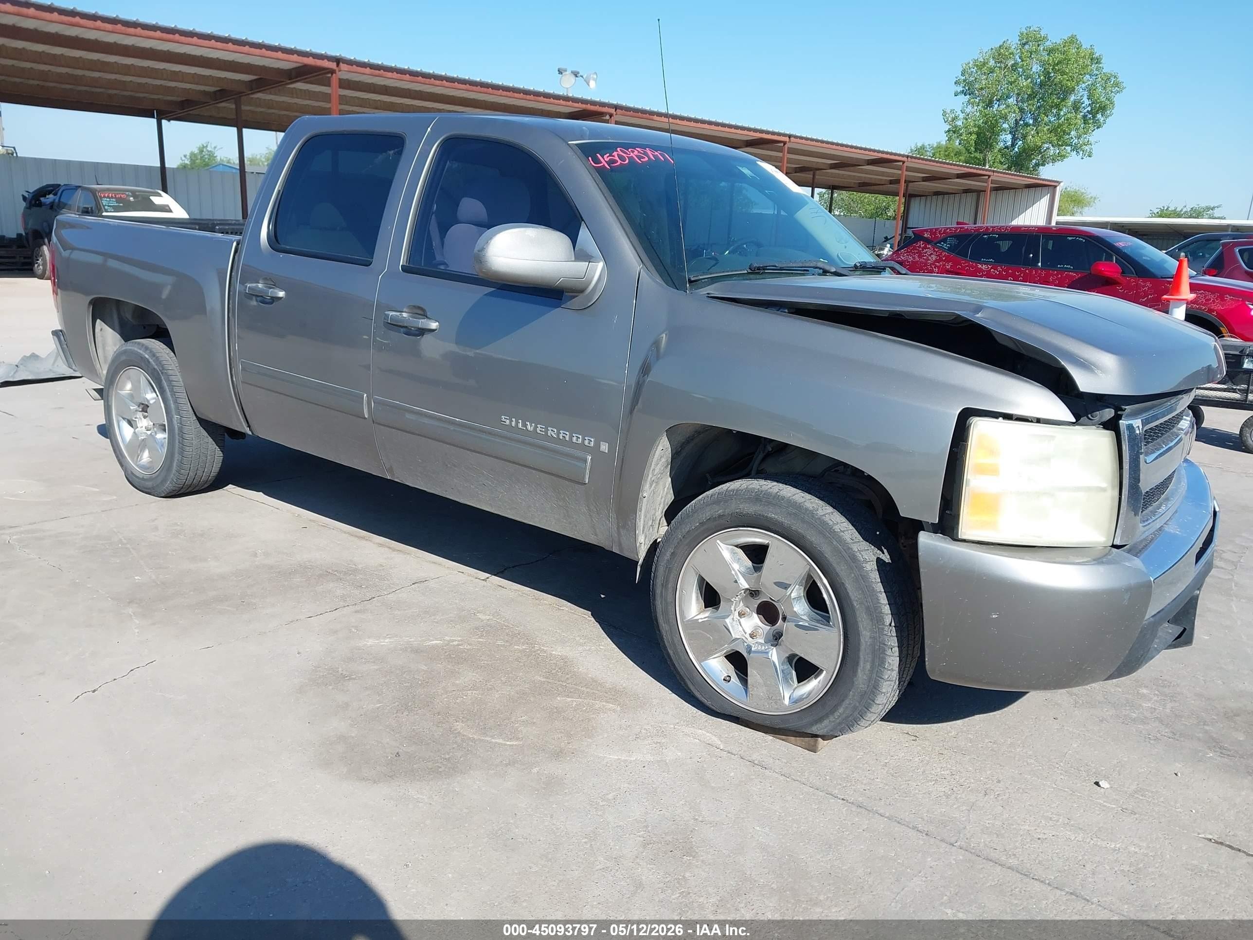 2009 Chevrolet Silverado 1500 Lt Gray vin: 3GCEC23C39G106997