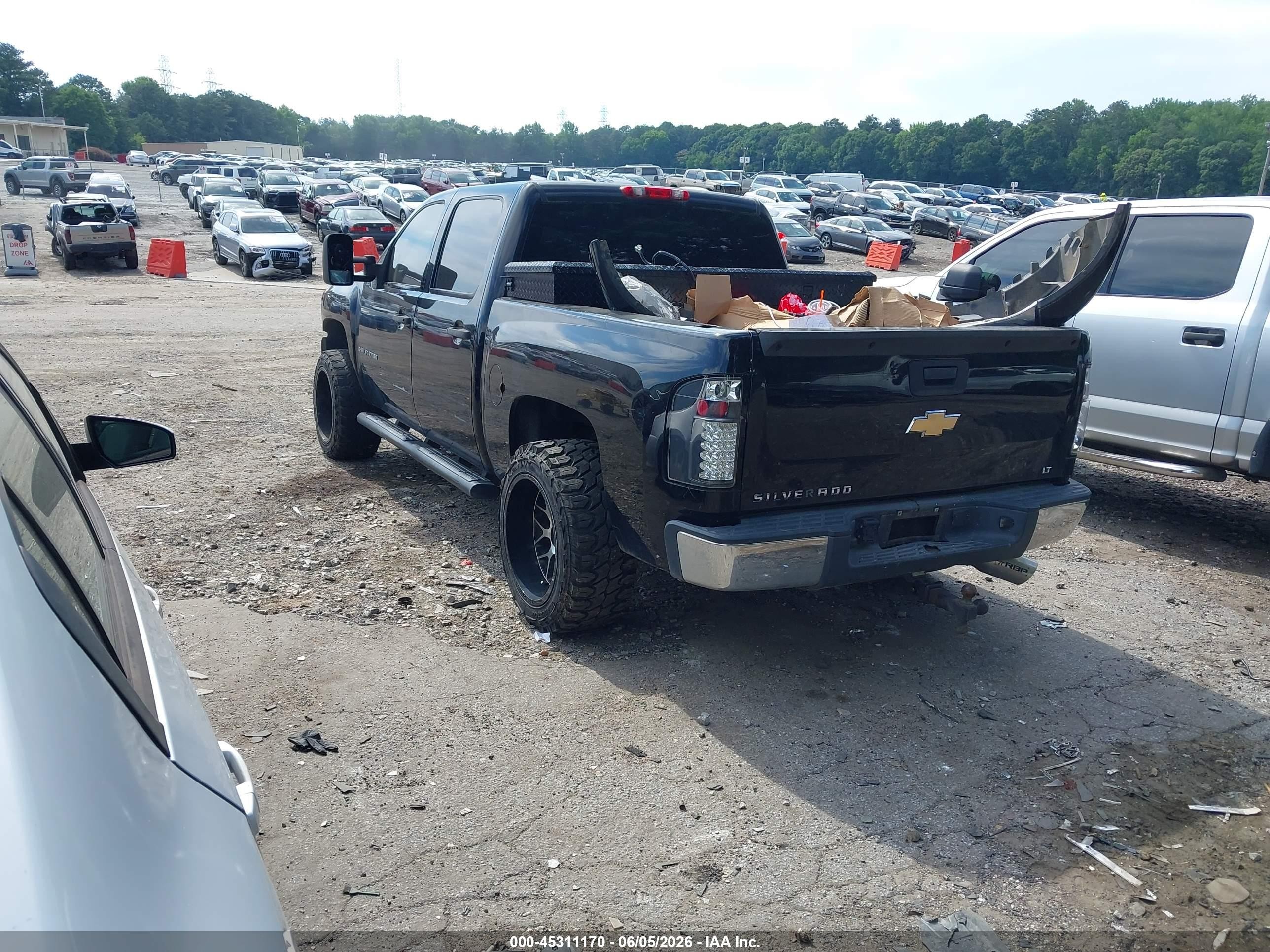2009 Chevrolet Silverado 1500 Lt Black vin: 3GCEC23C39G186236