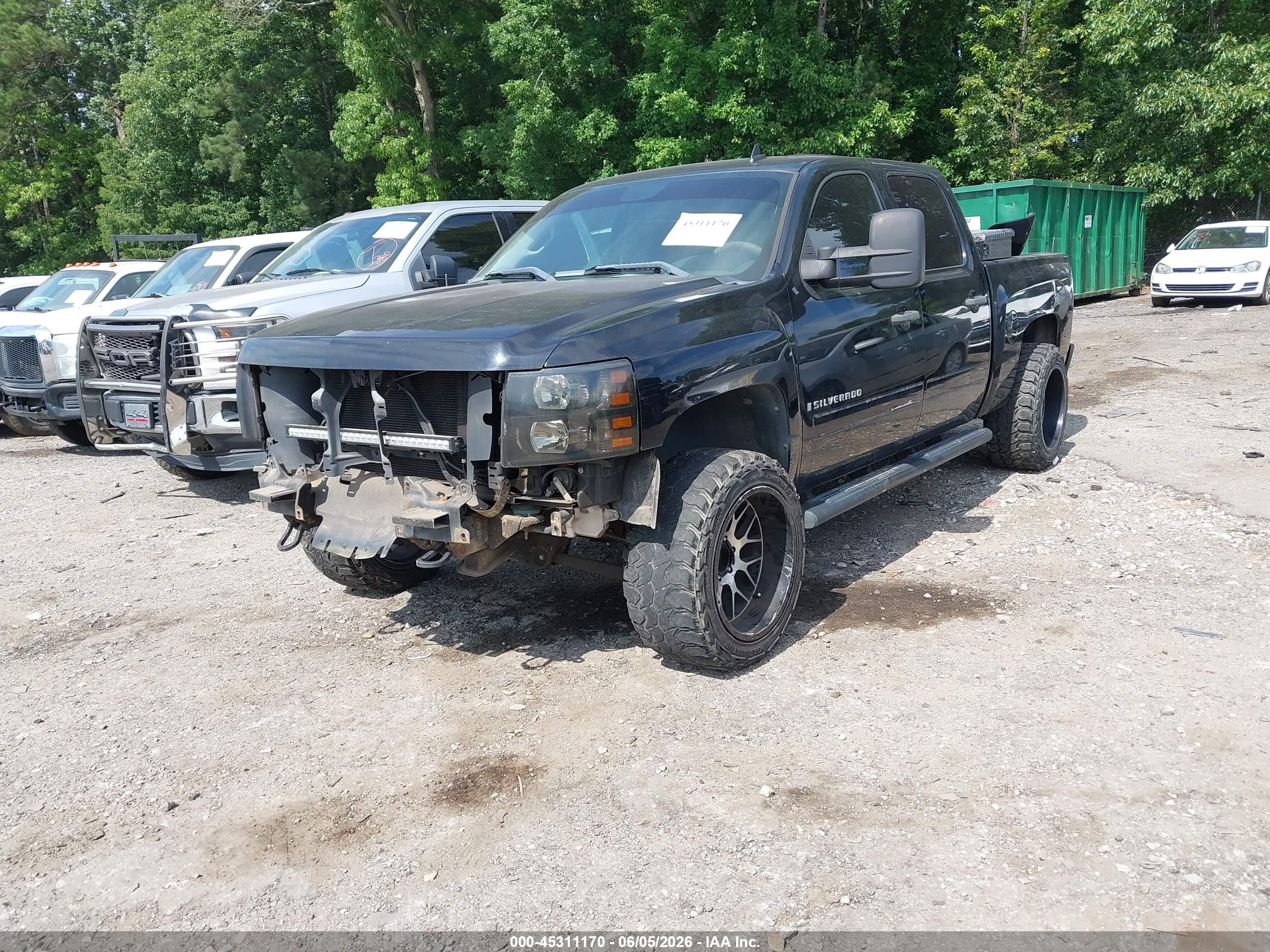 2009 Chevrolet Silverado 1500 Lt Black vin: 3GCEC23C39G186236