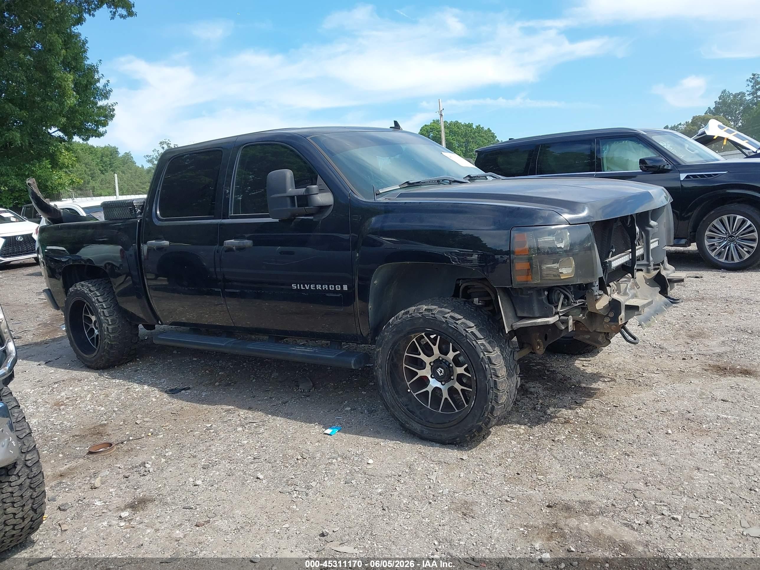 2009 Chevrolet Silverado 1500 Lt Black vin: 3GCEC23C39G186236