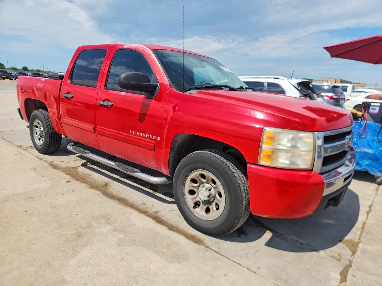 2009 Chevrolet Silverado C1500 Lt Red vin: 3GCEC23C49G125705