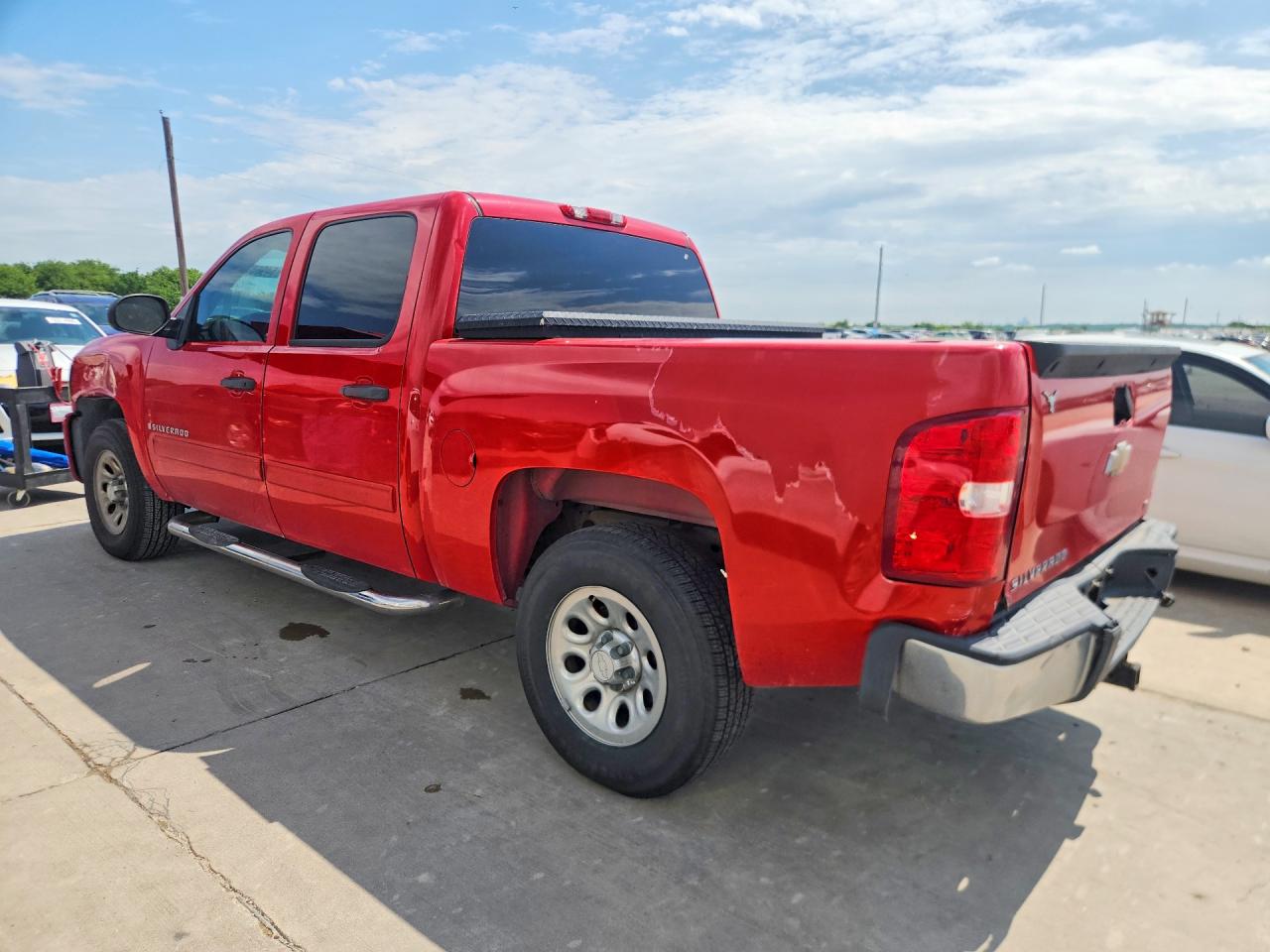 2009 Chevrolet Silverado C1500 Lt Red vin: 3GCEC23C49G125705