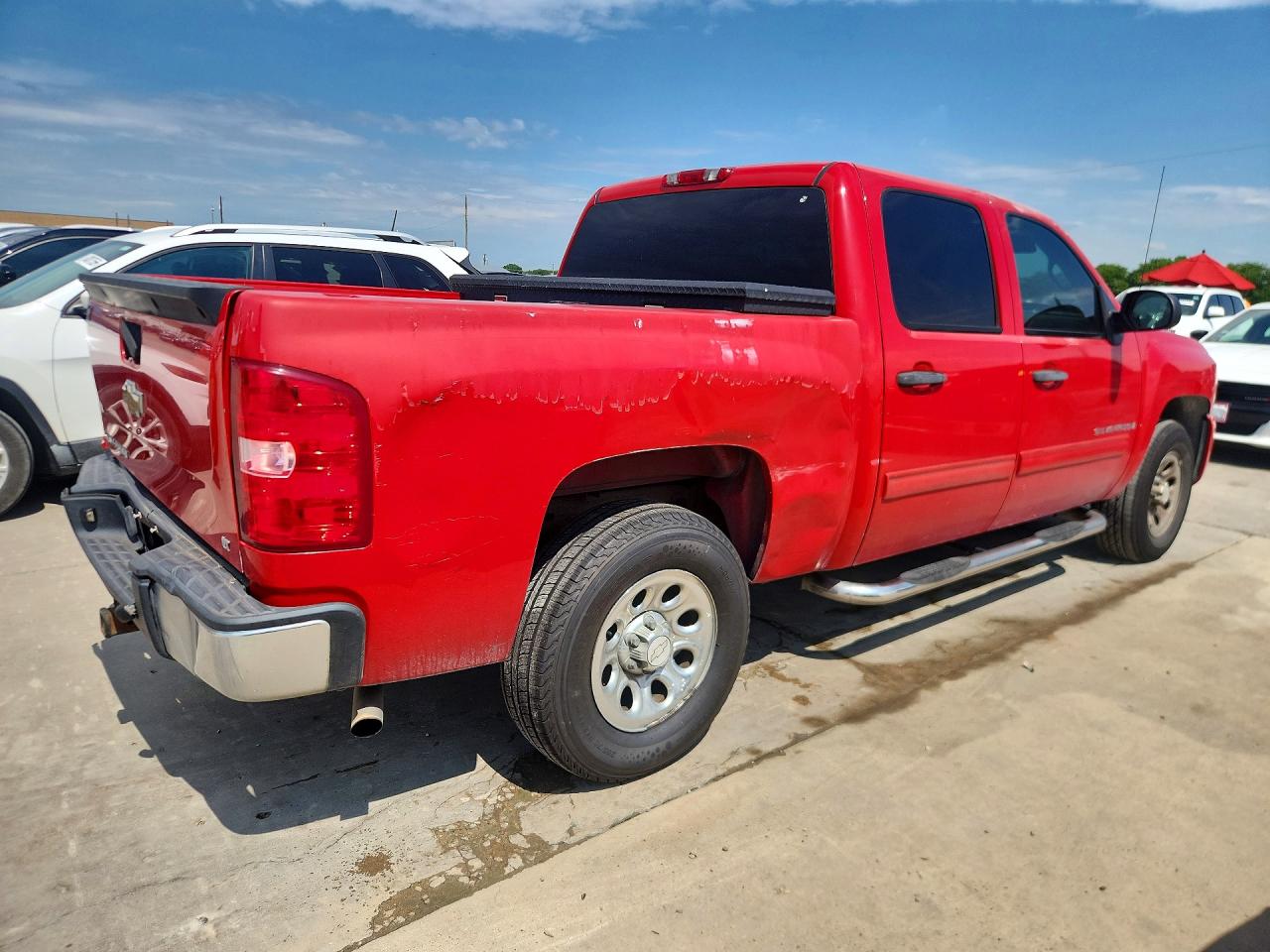 2009 Chevrolet Silverado C1500 Lt Red vin: 3GCEC23C49G125705