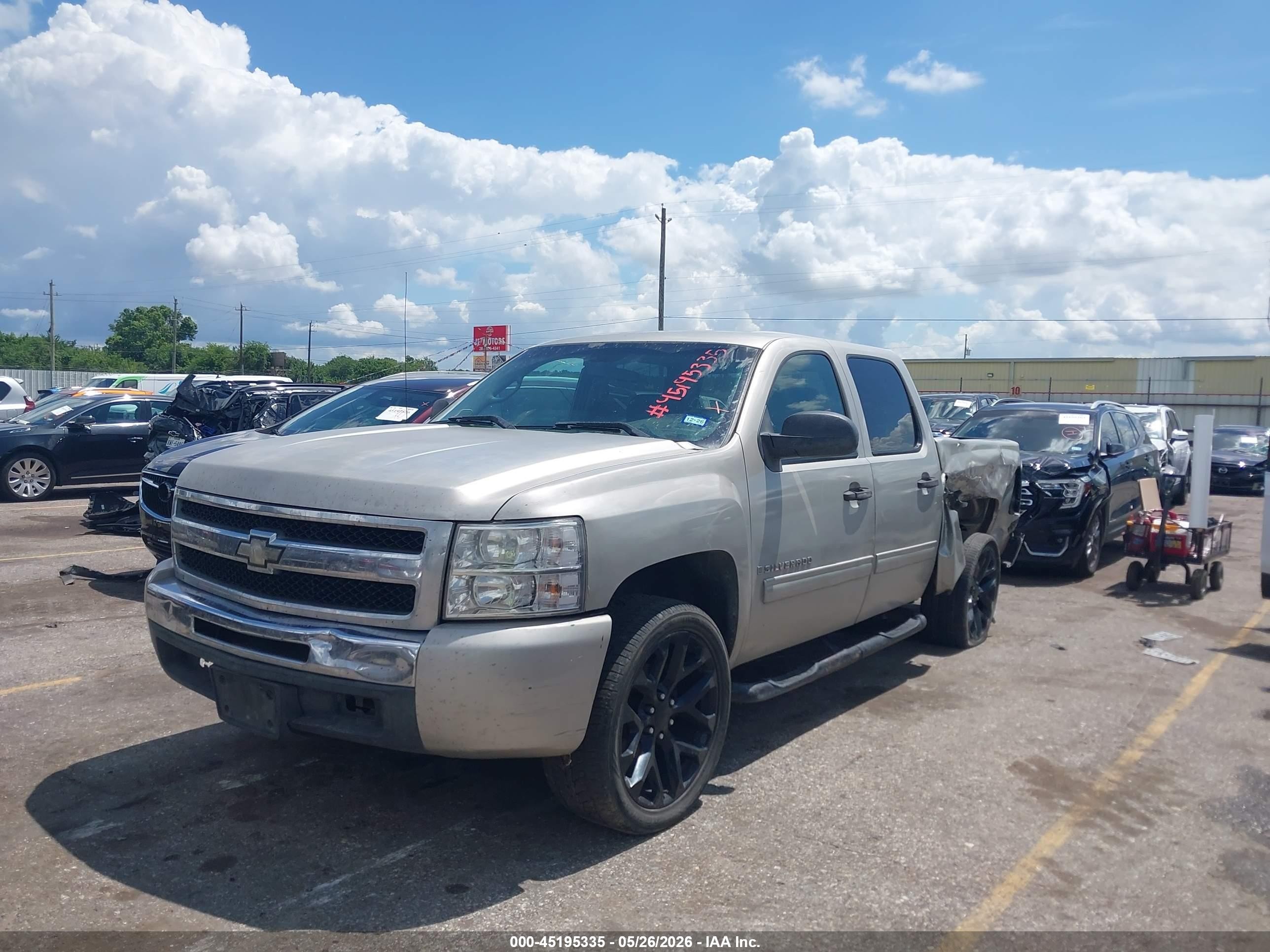 2009 Chevrolet Silverado 1500 Lt Gray vin: 3GCEC23C59G108220