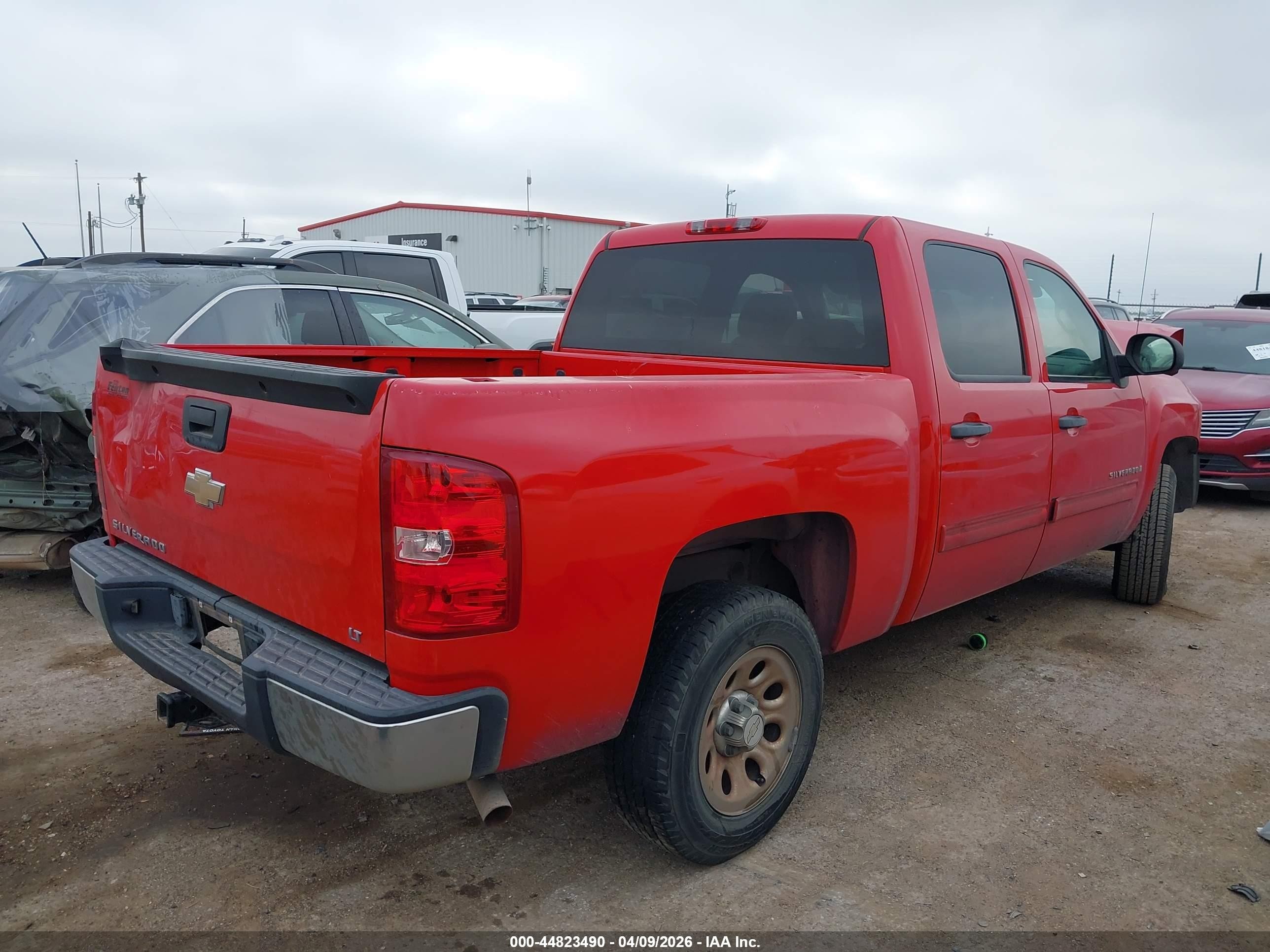 2009 Chevrolet Silverado 1500 Lt Red vin: 3GCEC23C99G127661