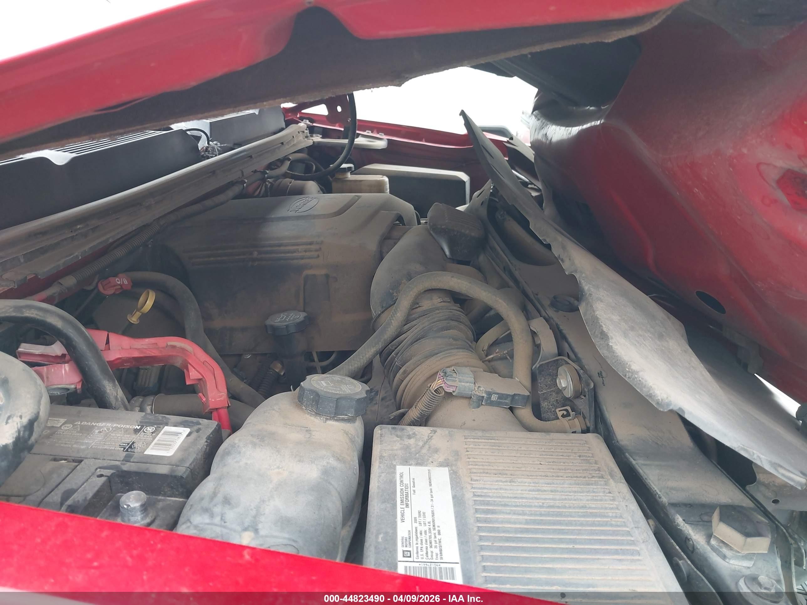 2009 Chevrolet Silverado 1500 Lt Red vin: 3GCEC23C99G127661