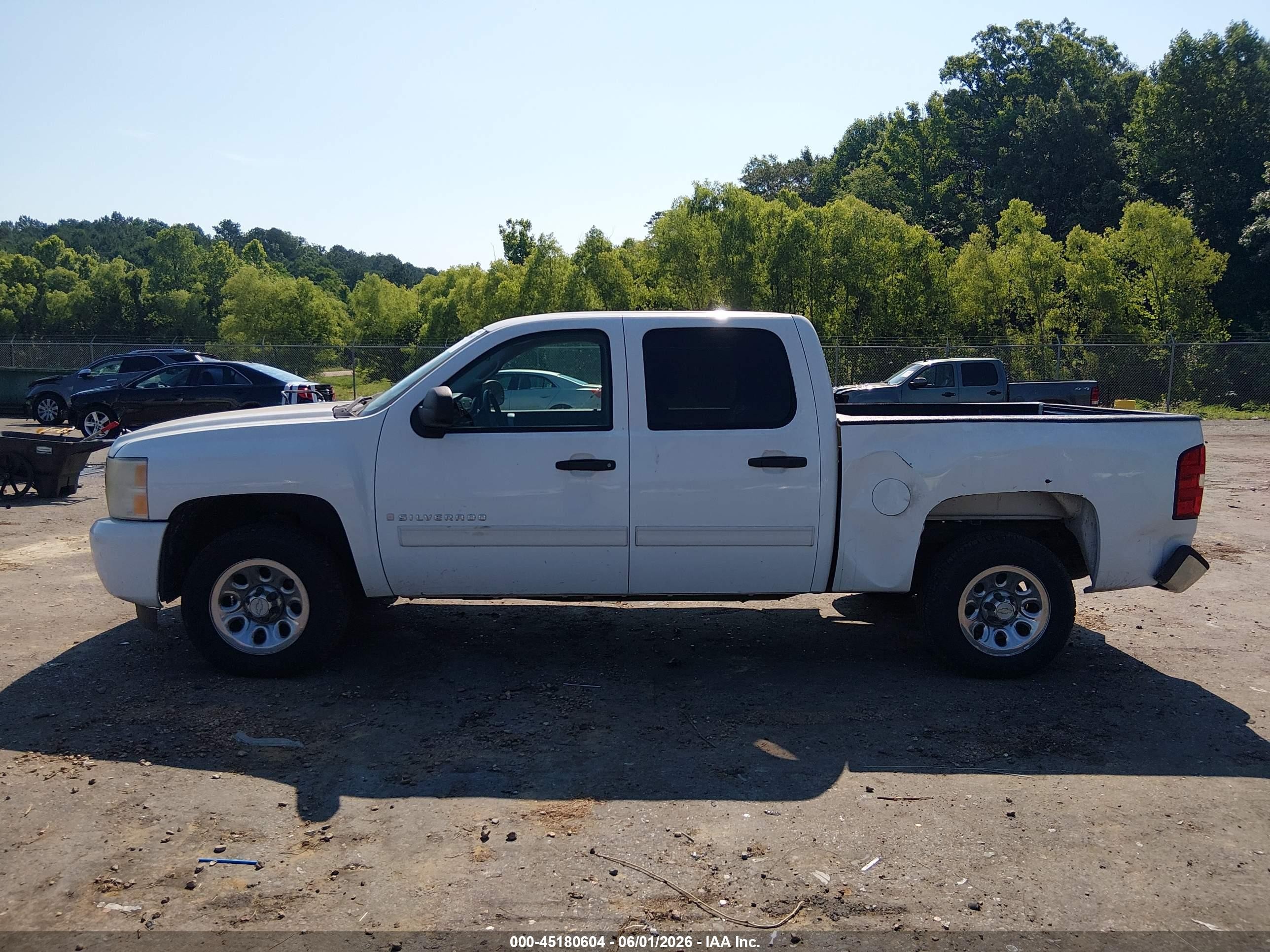 2009 Chevrolet Silverado 1500 Lt Белый vin: 3GCEC23CX9G108133