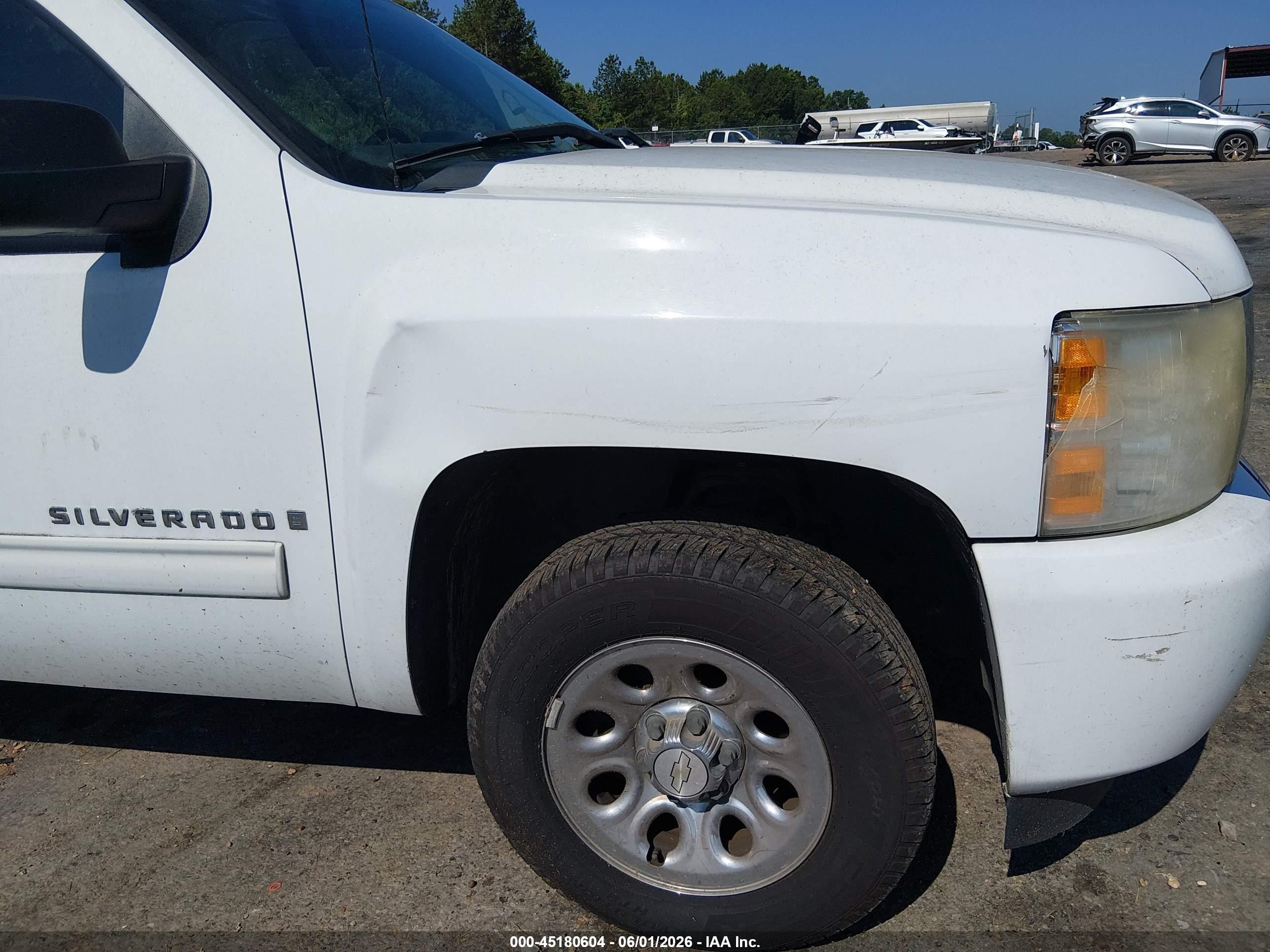 2009 Chevrolet Silverado 1500 Lt Белый vin: 3GCEC23CX9G108133