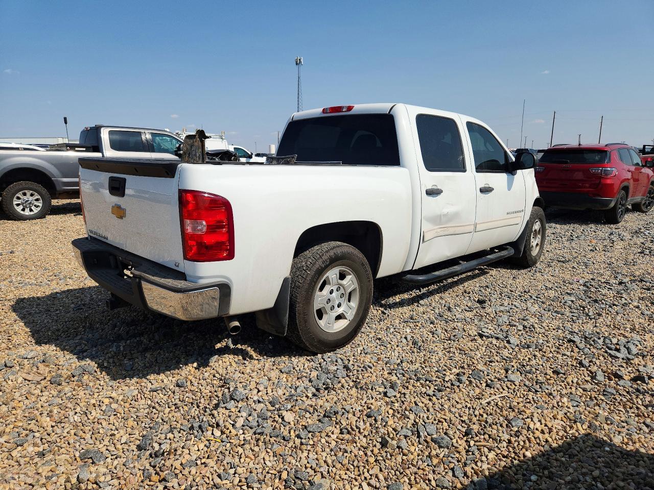 2009 Chevrolet Silverado C1500 Lt White vin: 3GCEC23J09G272456