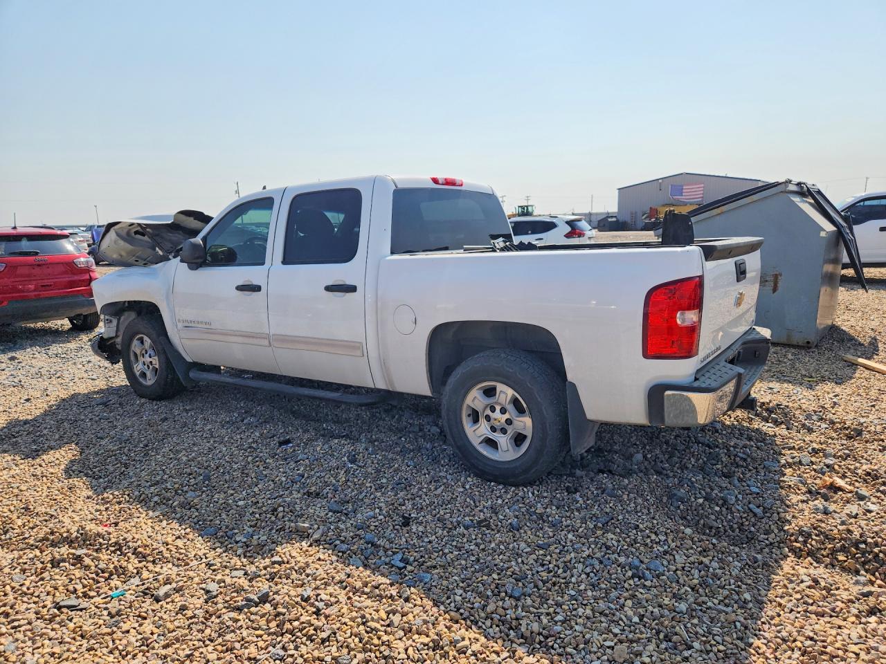2009 Chevrolet Silverado C1500 Lt White vin: 3GCEC23J09G272456