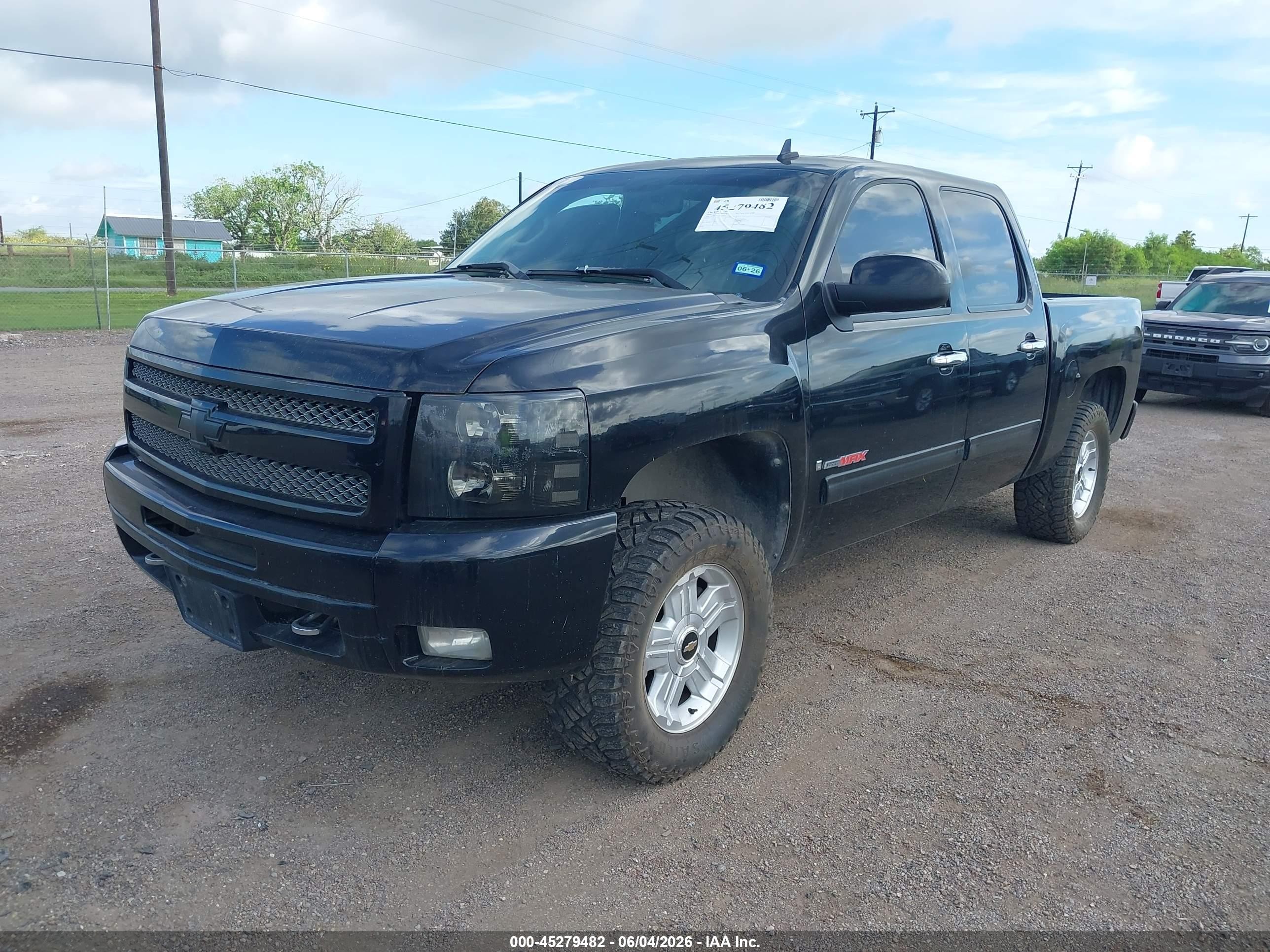 2009 Chevrolet Silverado 1500 Lt Black vin: 3GCEC23J19G273079