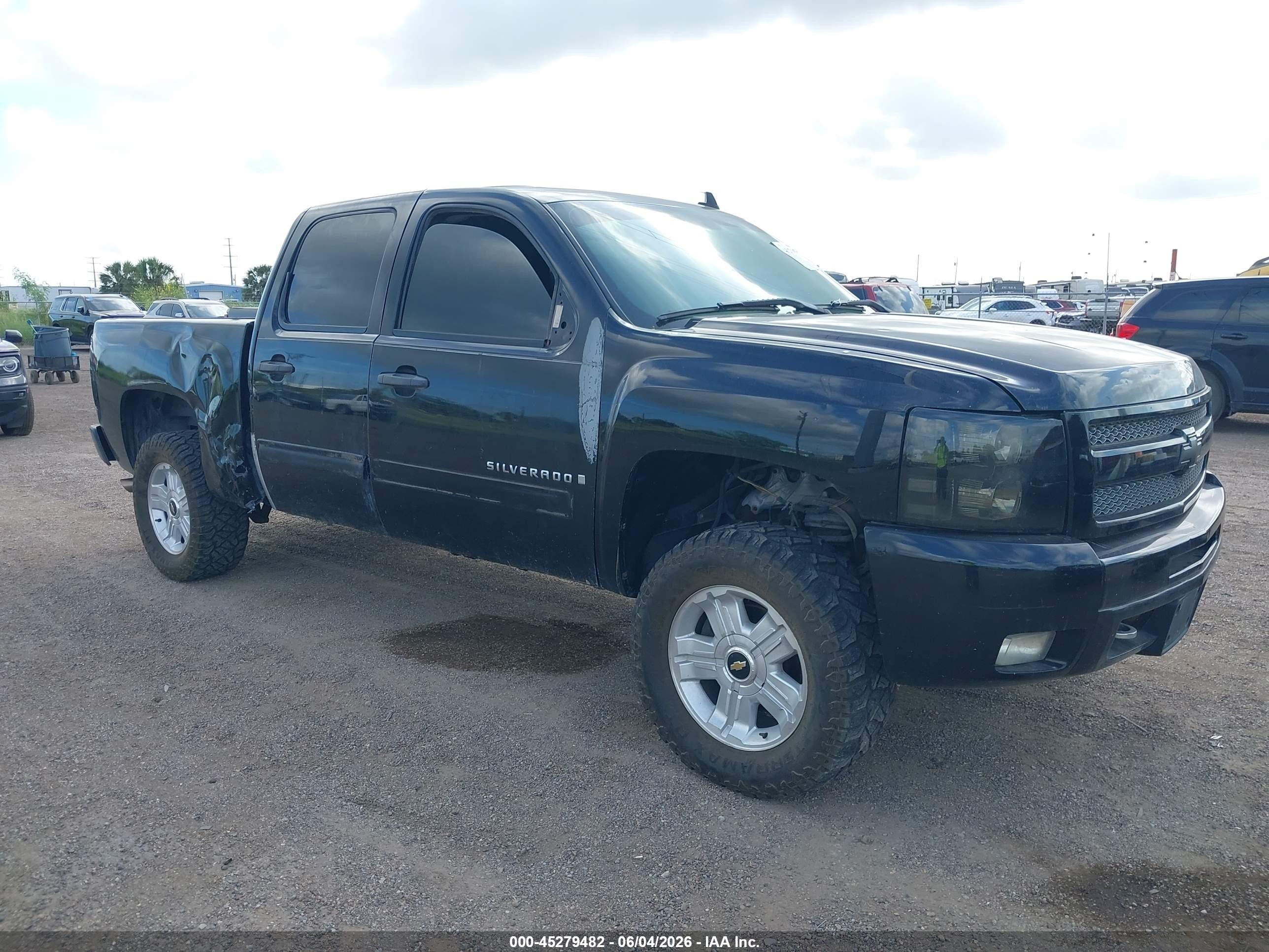 2009 Chevrolet Silverado 1500 Lt Black vin: 3GCEC23J19G273079