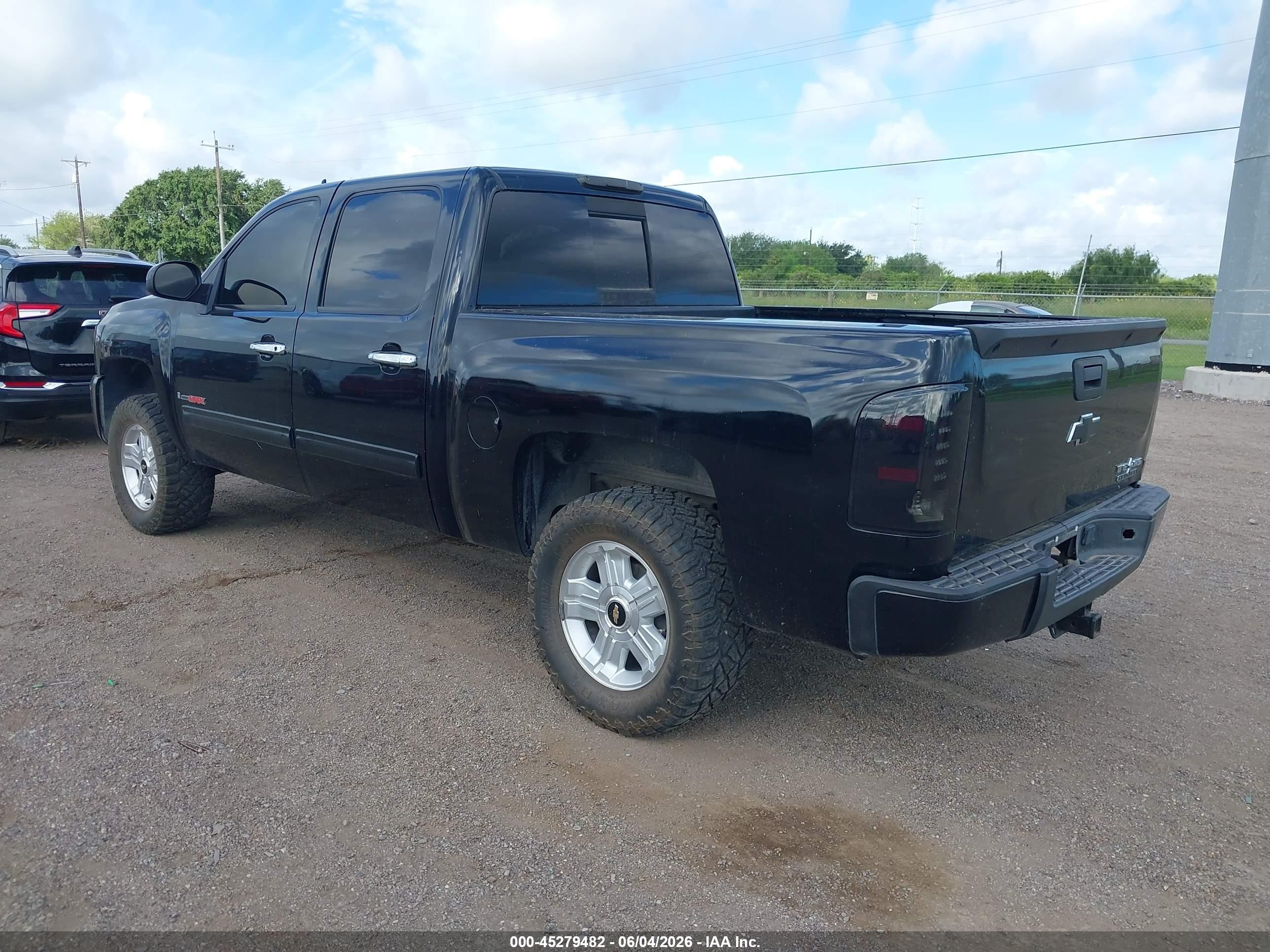 2009 Chevrolet Silverado 1500 Lt Black vin: 3GCEC23J19G273079