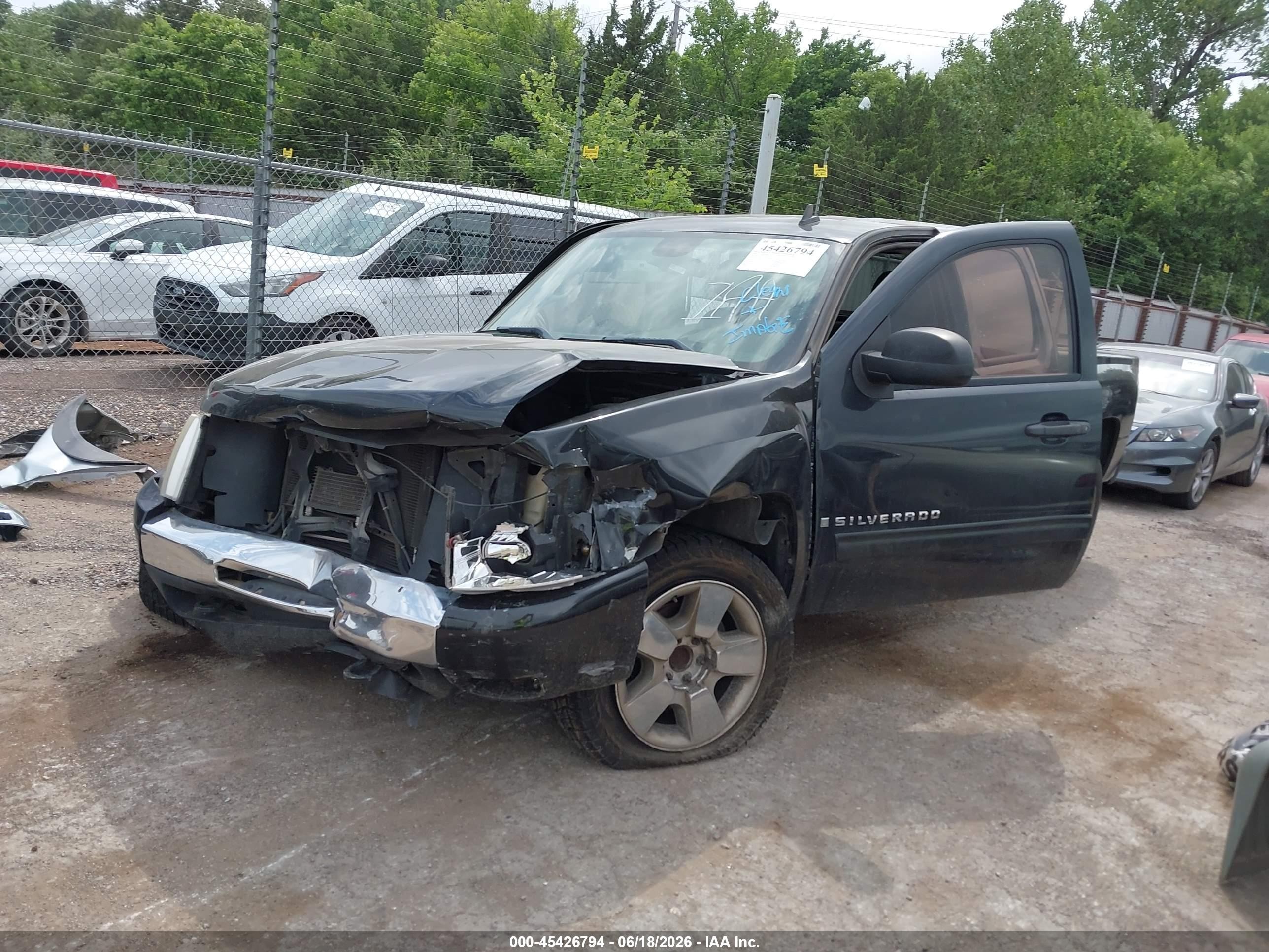 2009 Chevrolet Silverado 1500 Lt Черный vin: 3GCEC23J49G148691