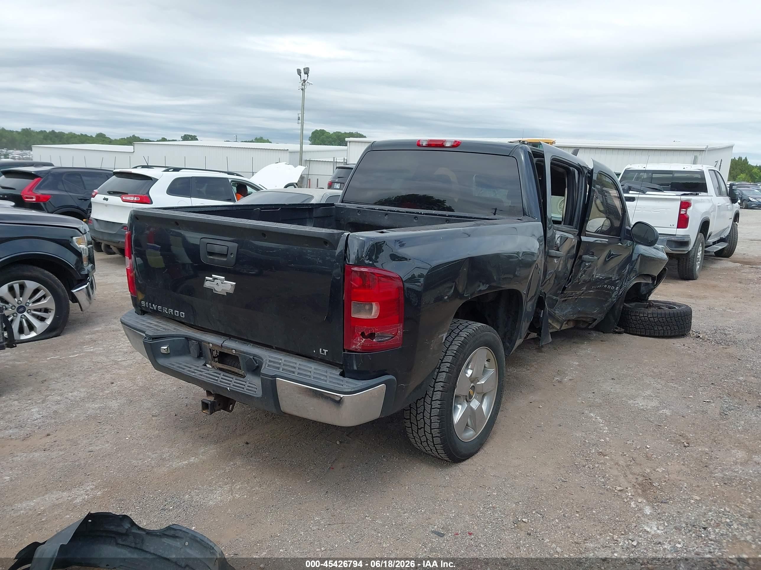 2009 Chevrolet Silverado 1500 Lt Черный vin: 3GCEC23J49G148691