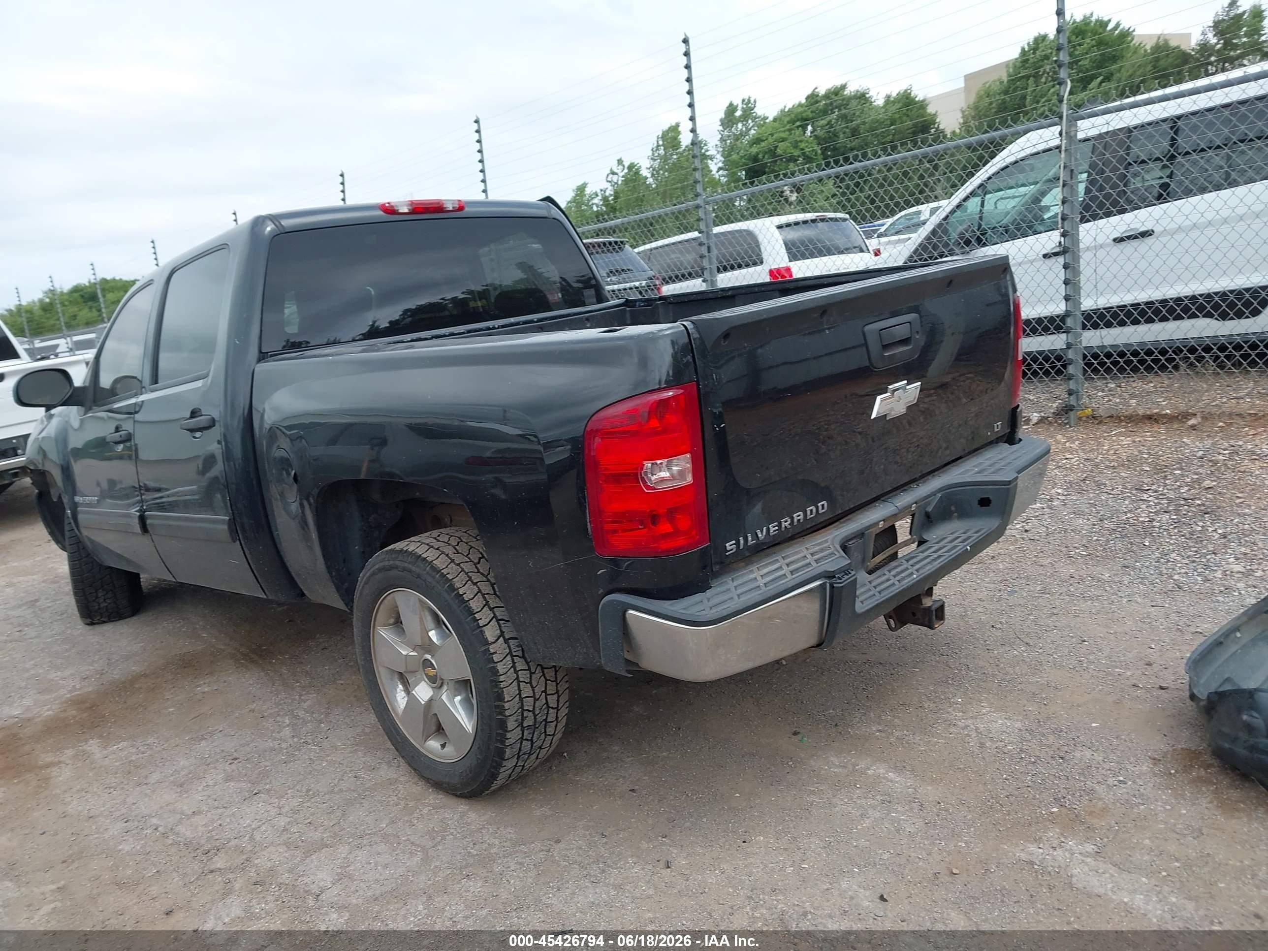 2009 Chevrolet Silverado 1500 Lt Черный vin: 3GCEC23J49G148691