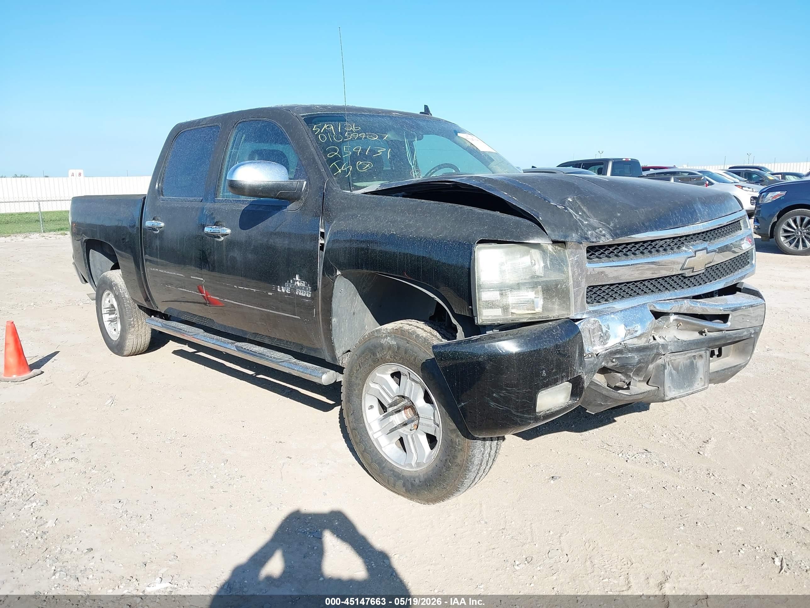 2009 Chevrolet Silverado 1500 Lt Black vin: 3GCEC23J69G259131