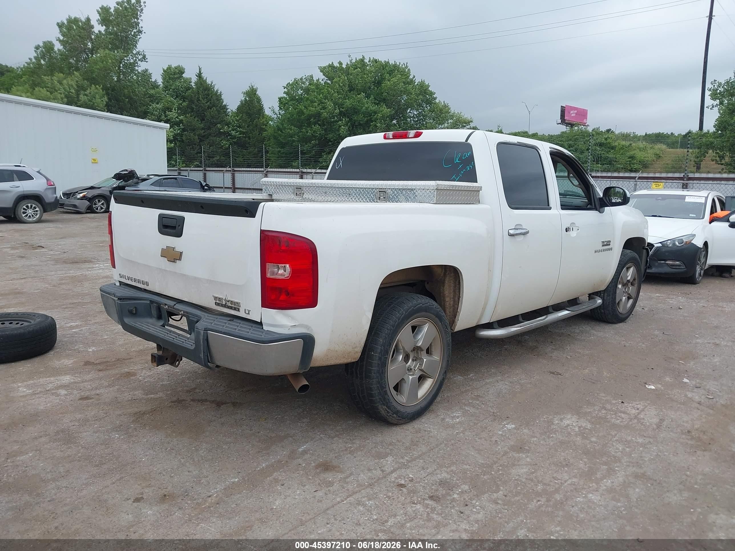 2009 Chevrolet Silverado 1500 Lt White vin: 3GCEC23J89G189132