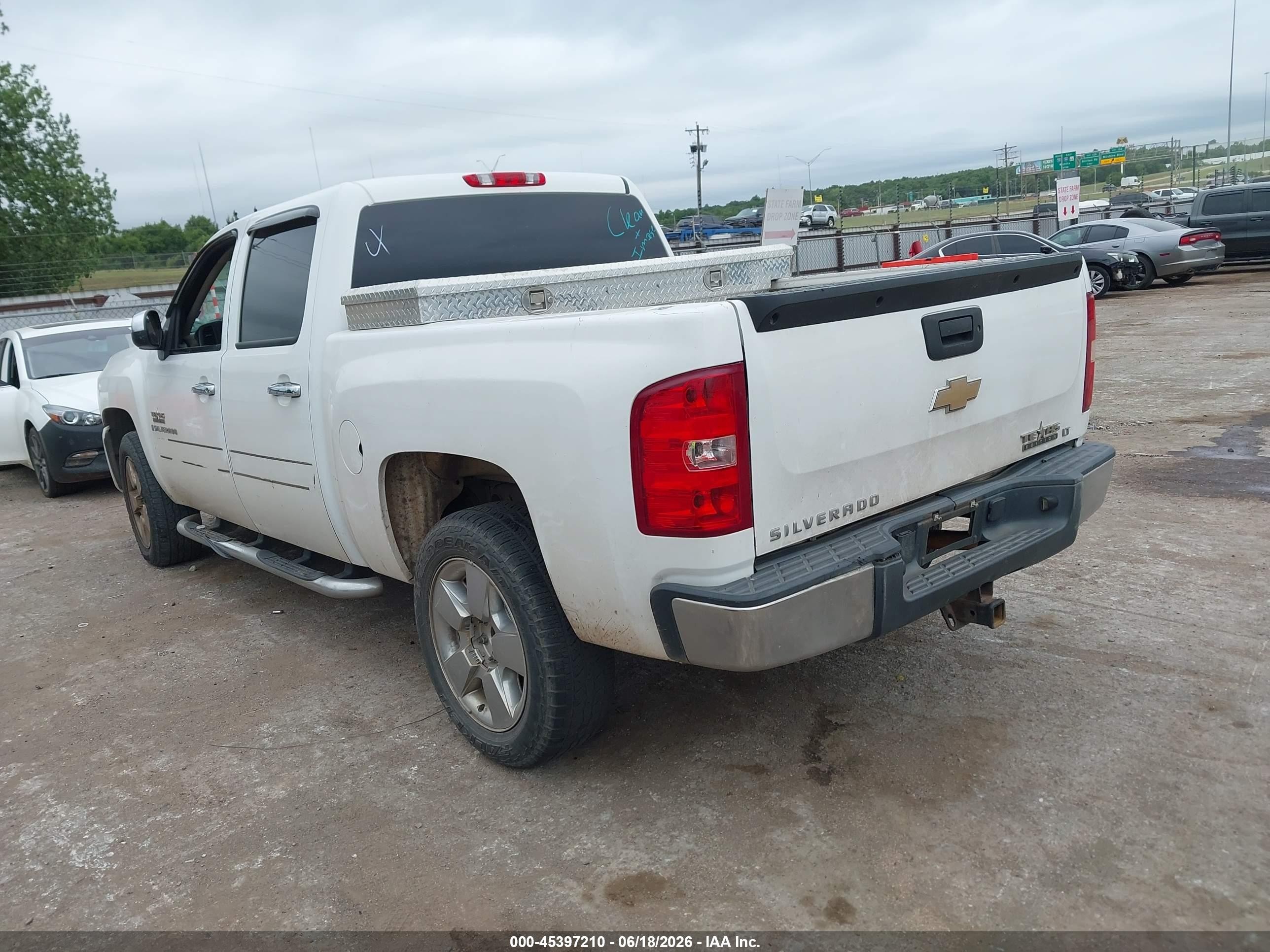 2009 Chevrolet Silverado 1500 Lt White vin: 3GCEC23J89G189132