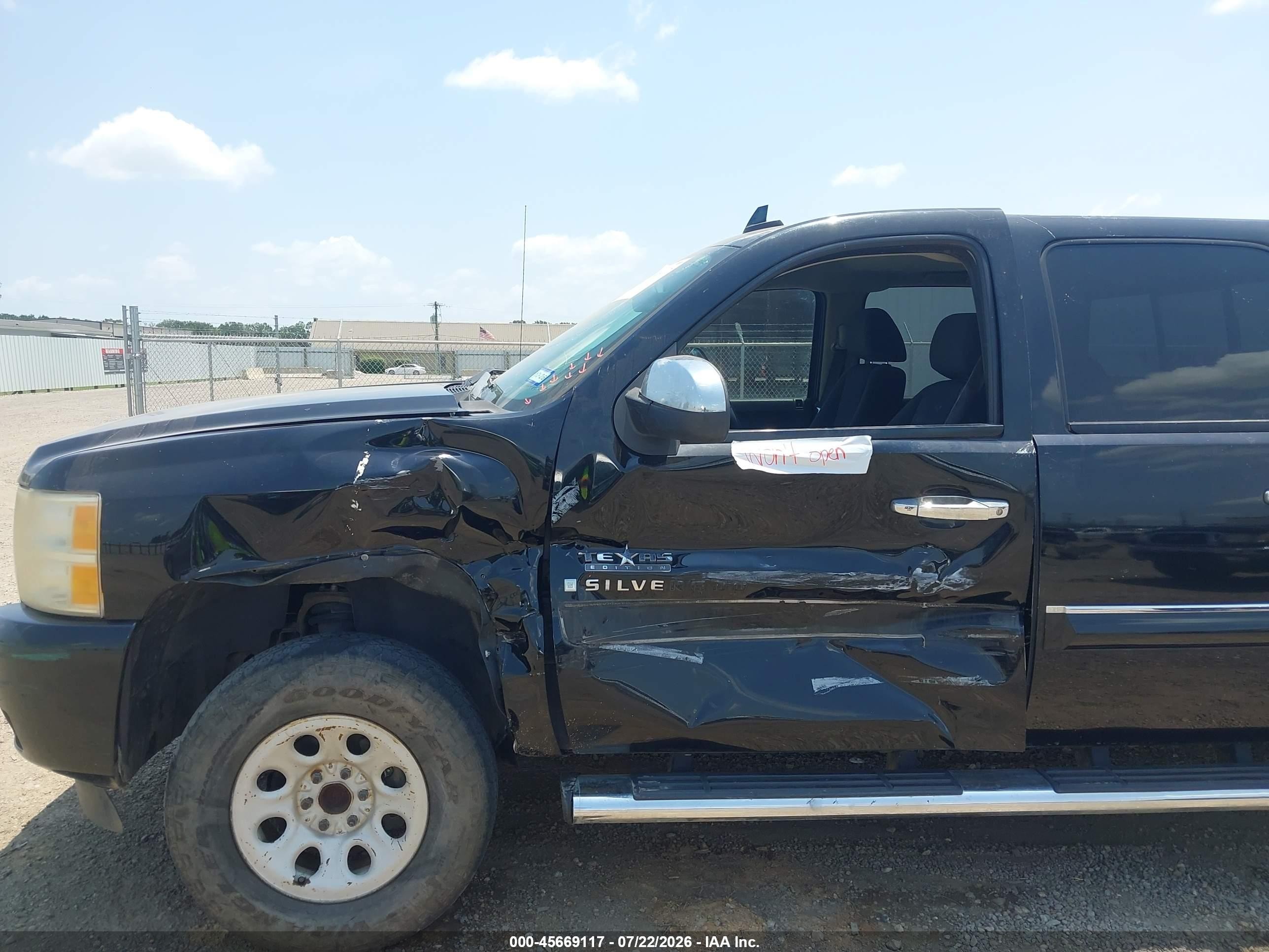 2009 Chevrolet Silverado 1500 Lt Black vin: 3GCEC23J89G278277