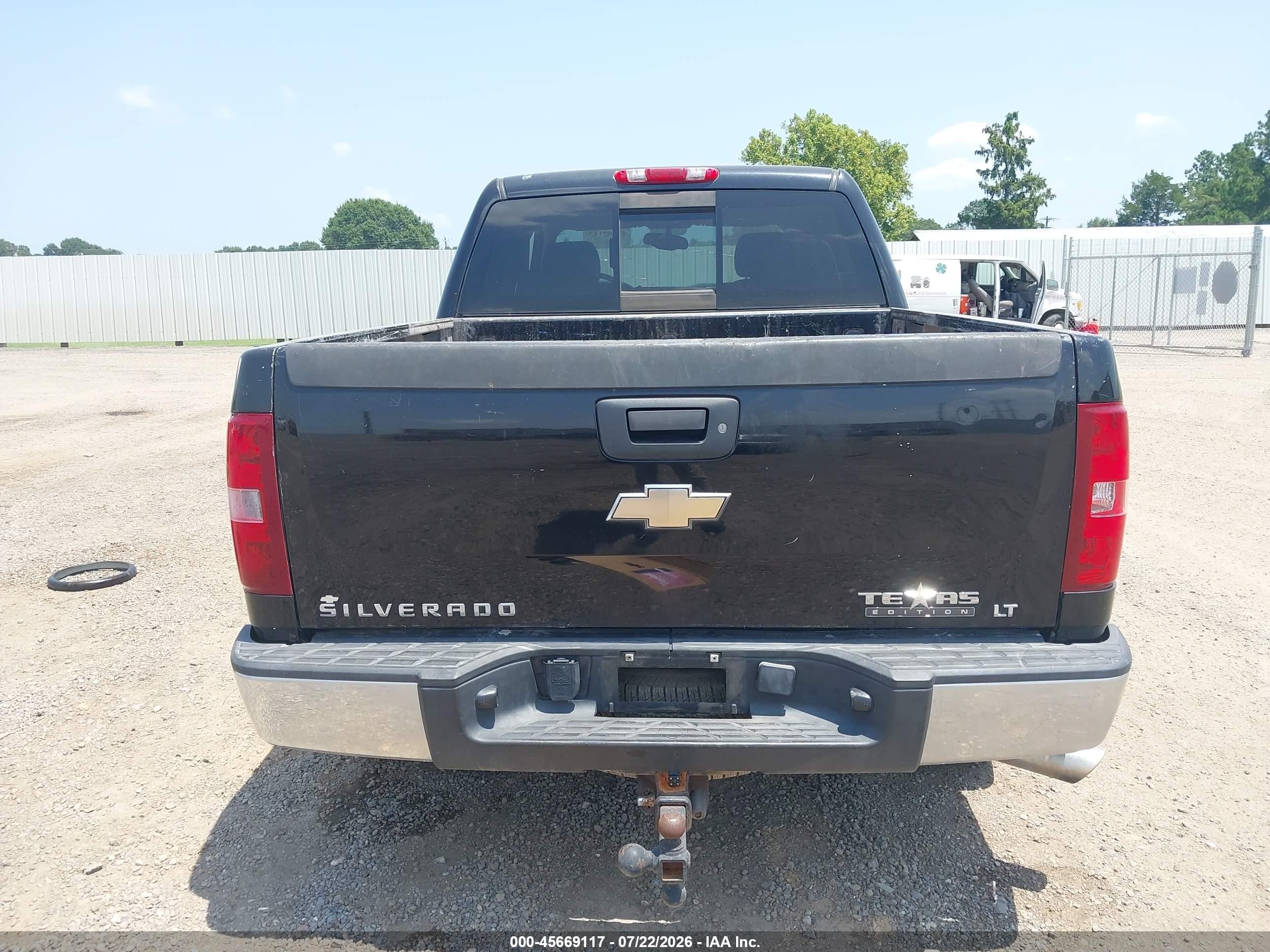 2009 Chevrolet Silverado 1500 Lt Black vin: 3GCEC23J89G278277