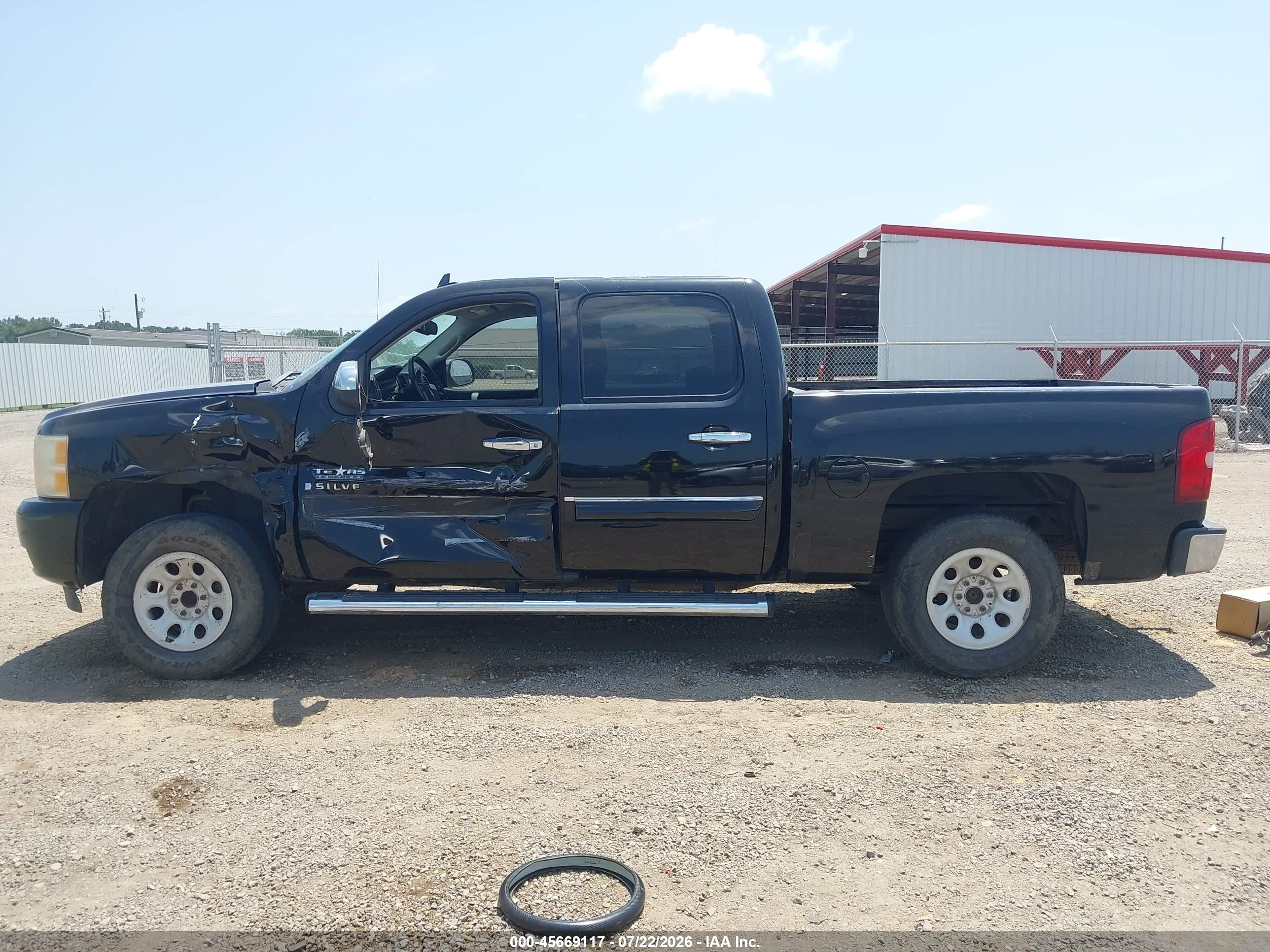 2009 Chevrolet Silverado 1500 Lt Black vin: 3GCEC23J89G278277
