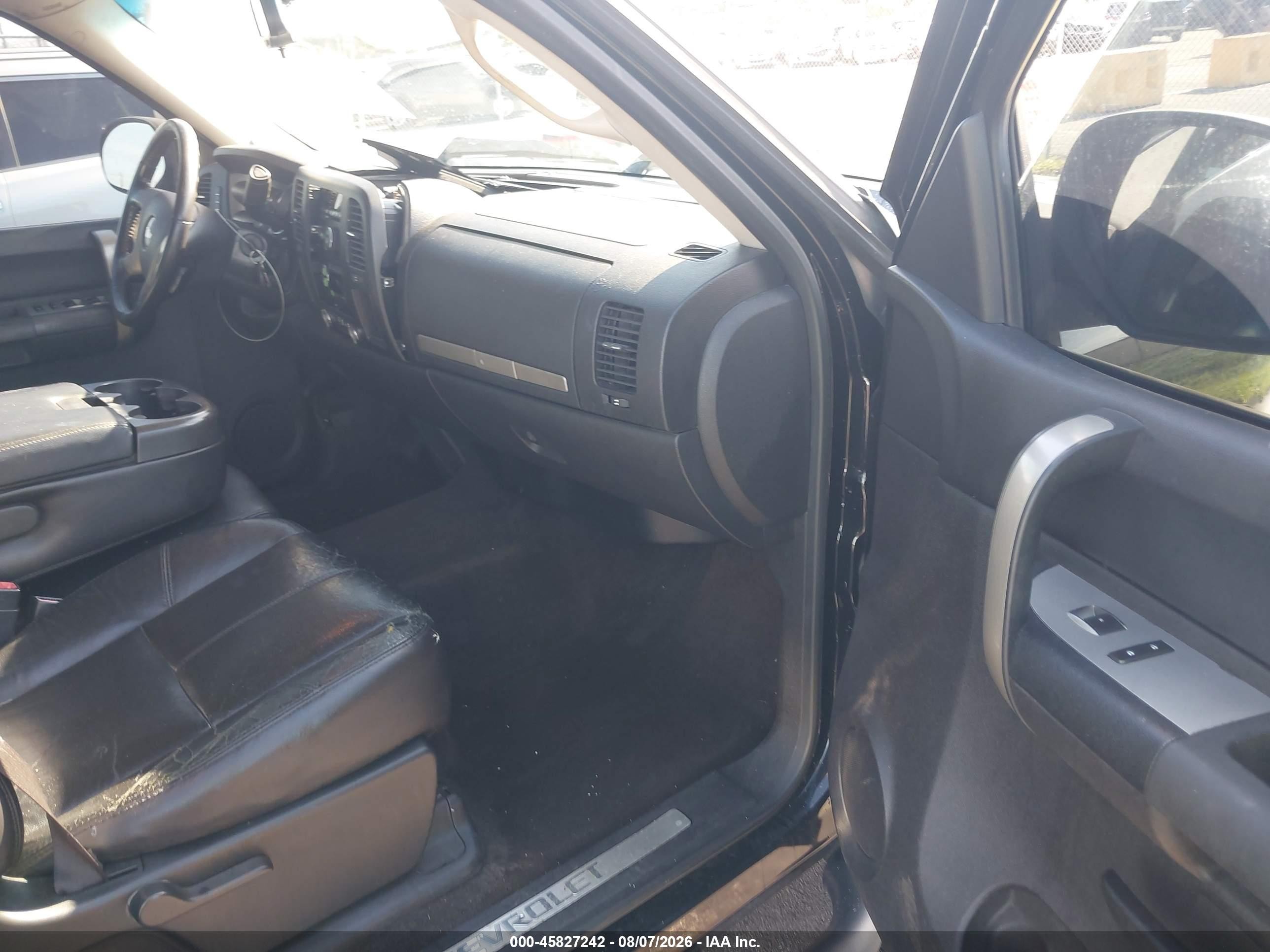 2009 Chevrolet Silverado 1500 Lt Black vin: 3GCEC23J99G228083