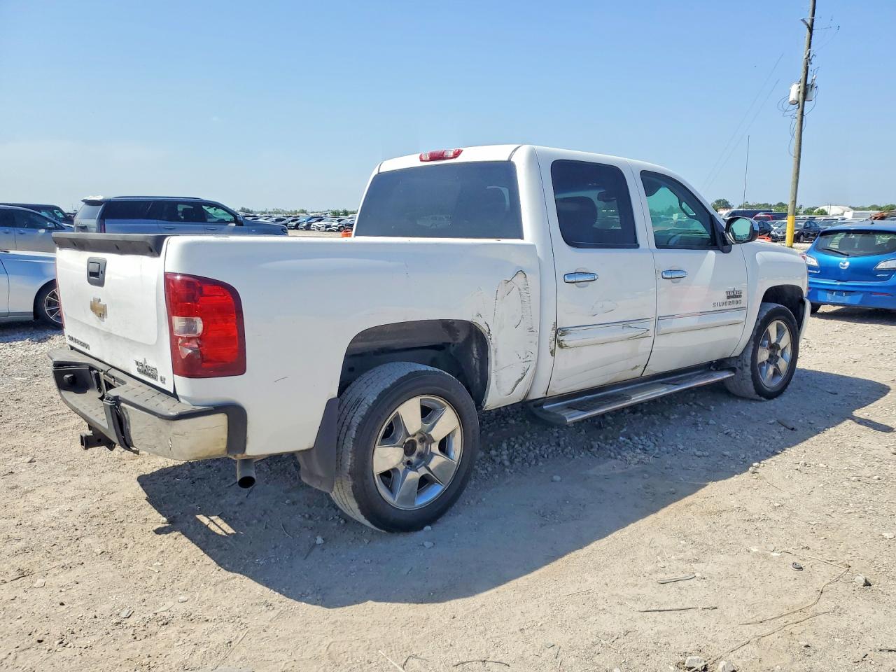 2009 Chevrolet Silverado C1500 Lt White vin: 3GCEC23J99G289210